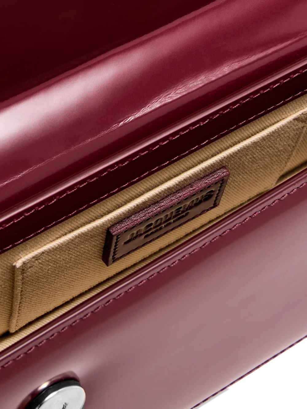 JACQUEMUS Mini Structured Leather Handbag