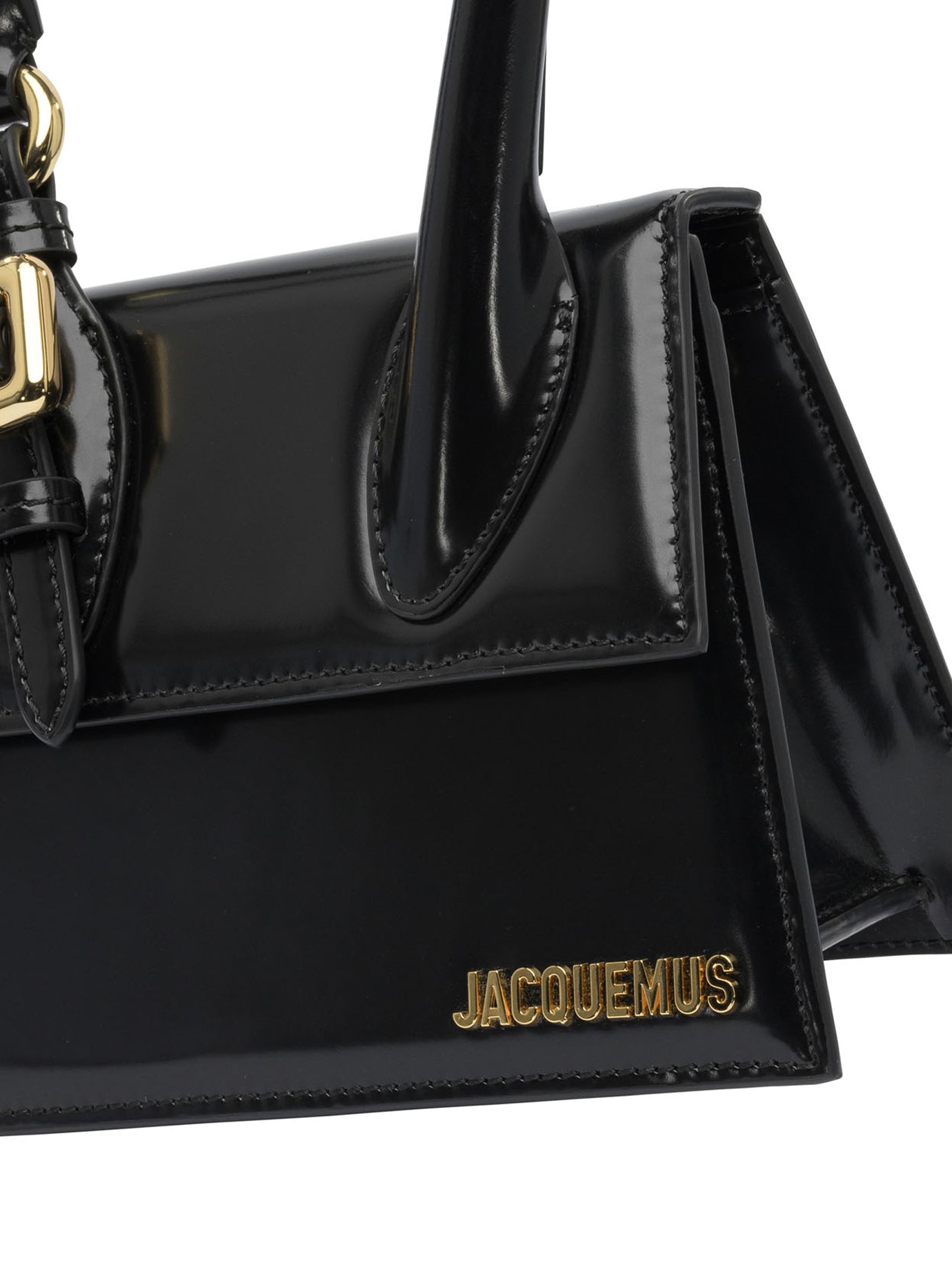 JACQUEMUS Medium 'Il Chiquito' Handbag with Buckle
