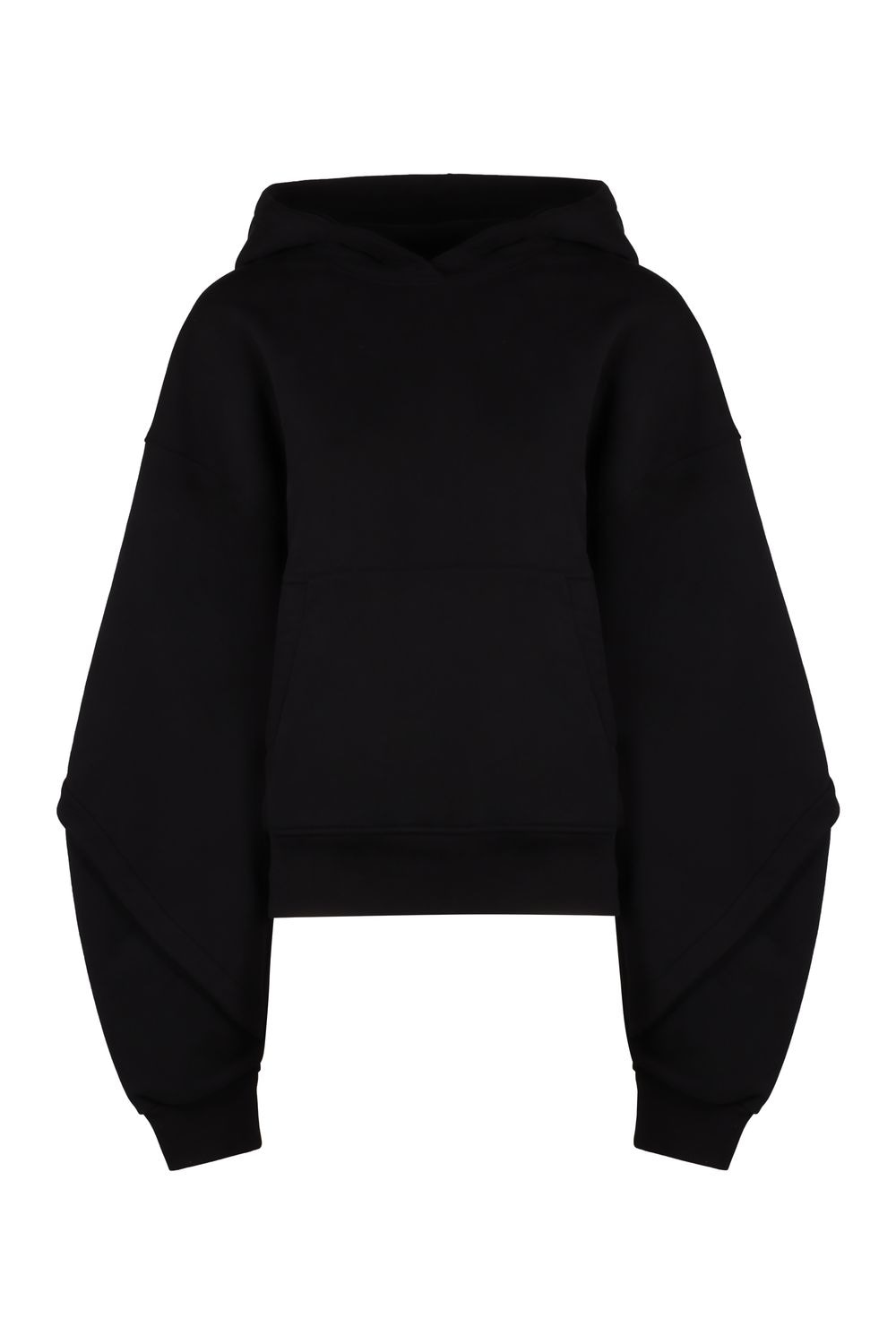 MUGLER Oversized Cotton Hoodie for Women