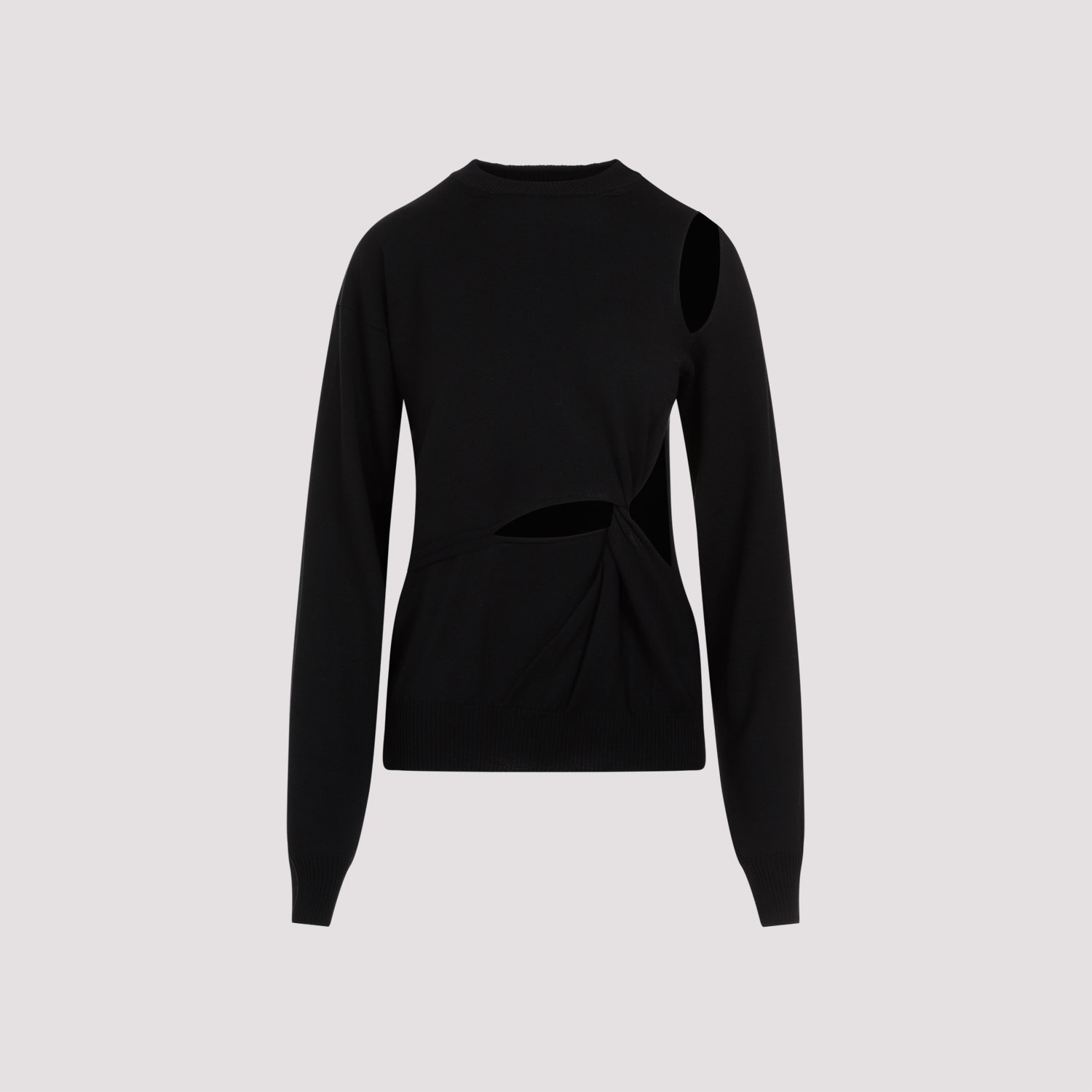 SPORTMAX Cutout Pullover Sweater for Men