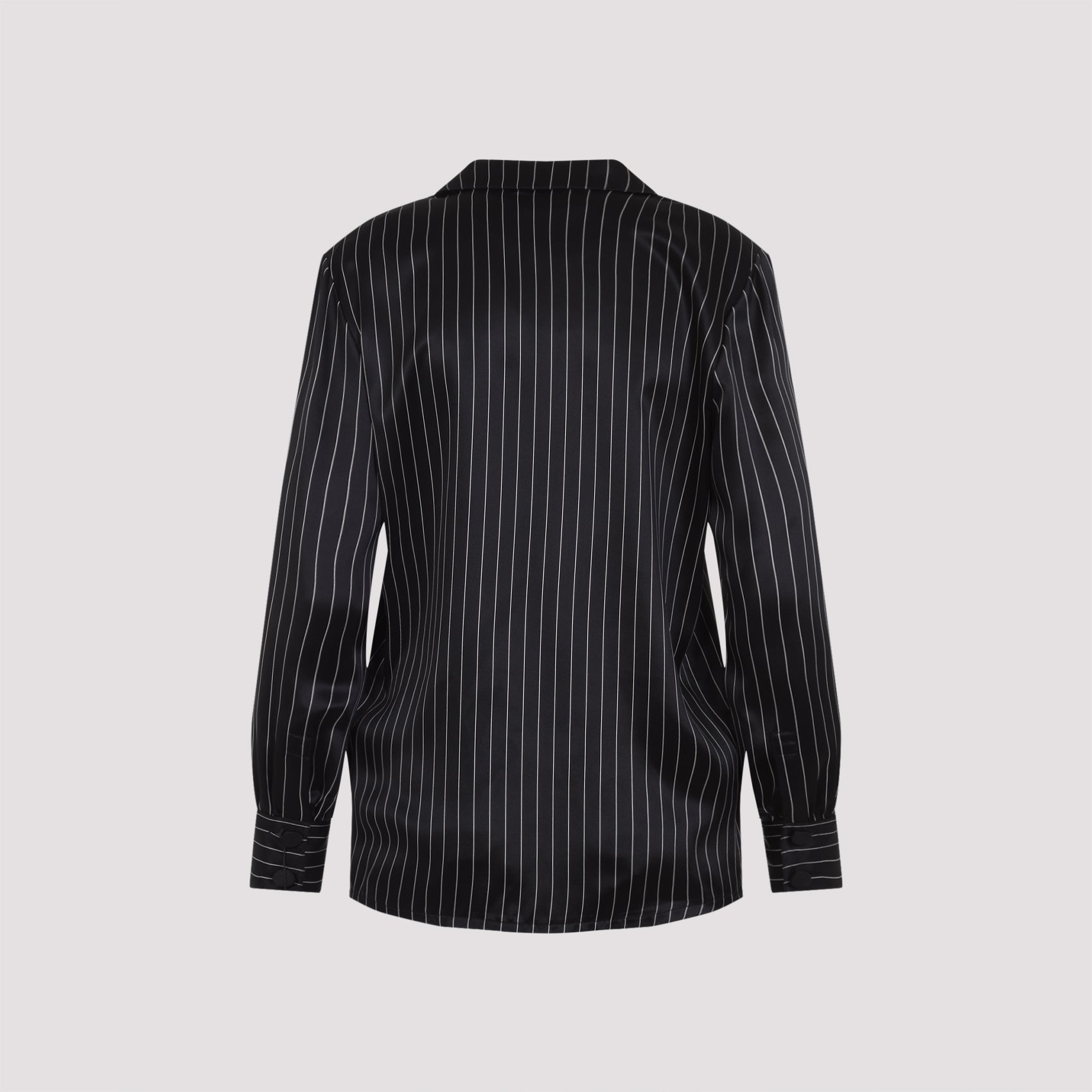 SAINT LAURENT Silk Short Sleeve Shirt