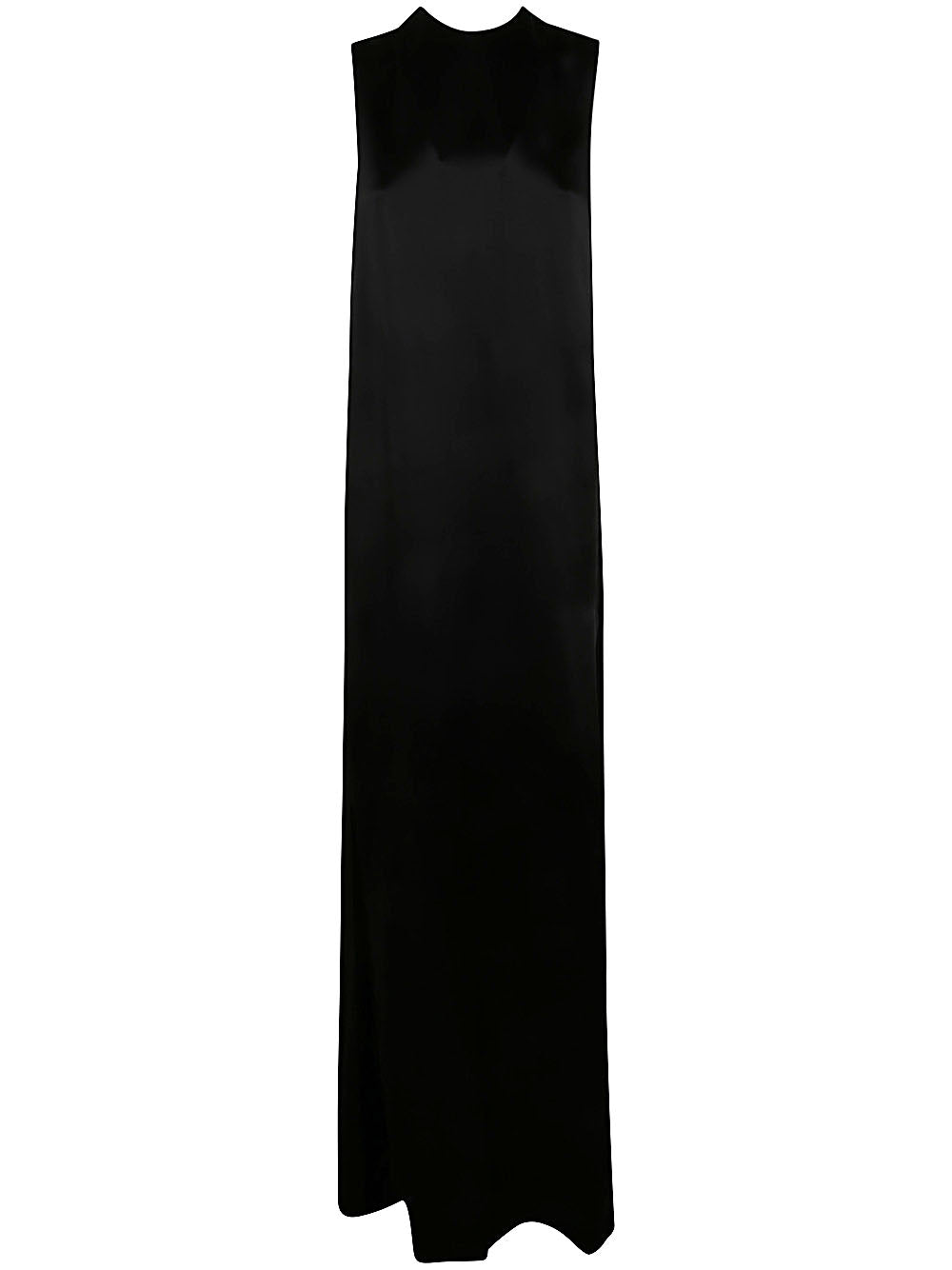 ANN DEMEULEMEESTER Draped Long Open Back Dress