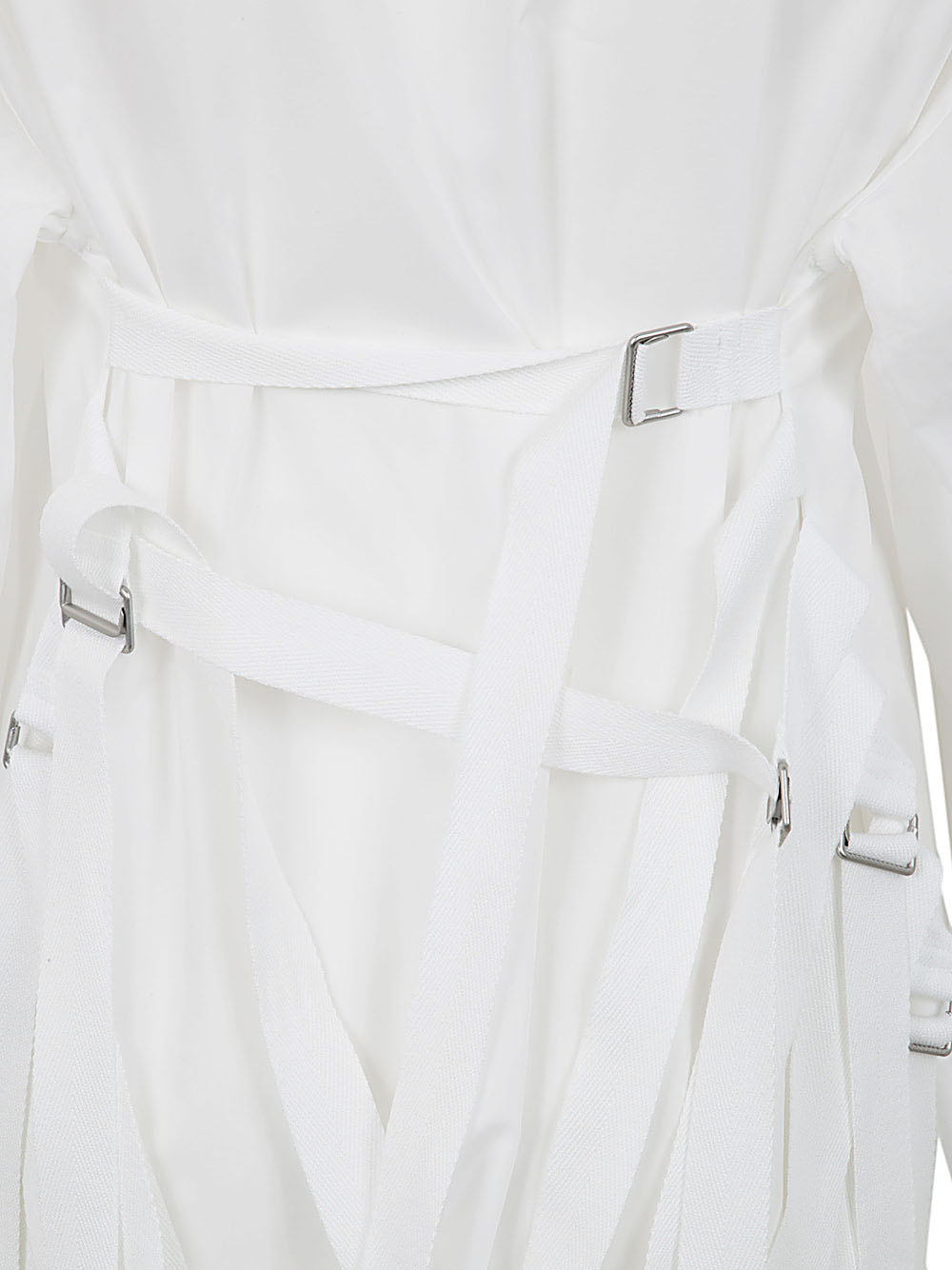 ANN DEMEULEMEESTER Fluid Belting Long Shirt for Women - SS24 Collection