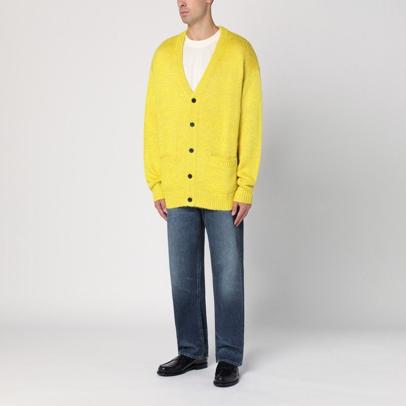 NEW AMSTERDAM SURF ASSOCIATION Oversized Linen-Blend Cardigan for Men