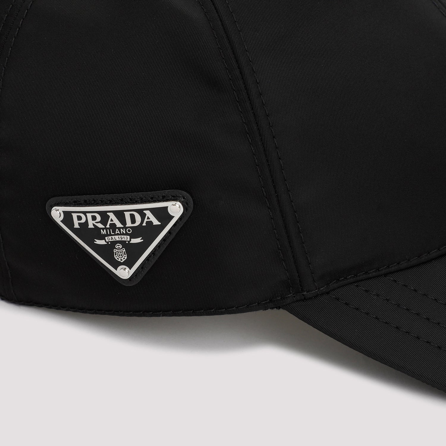 PRADA Recycled Nylon Baseball Cap