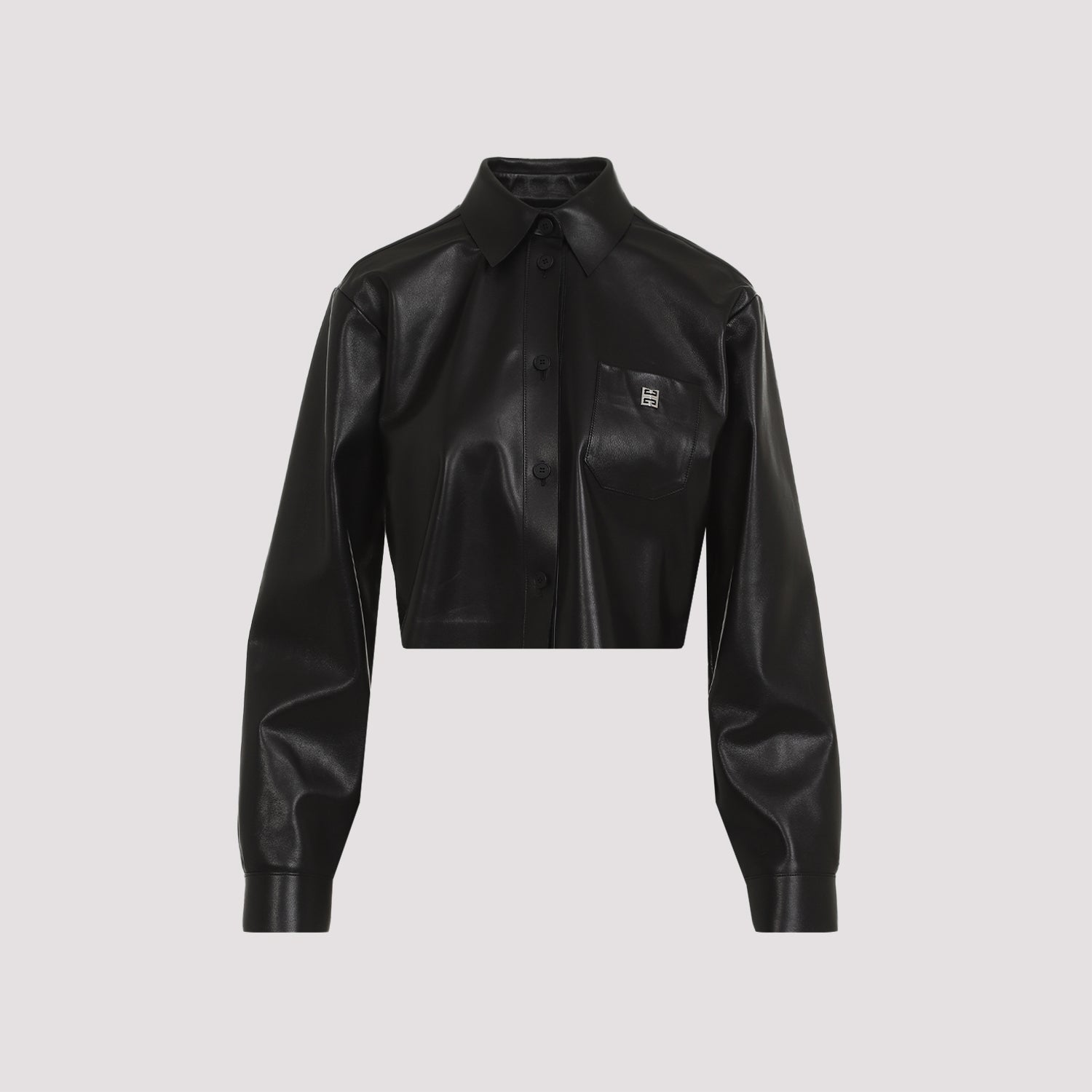 GIVENCHY Lamb Leather Shirt for Men - FW24 Collection