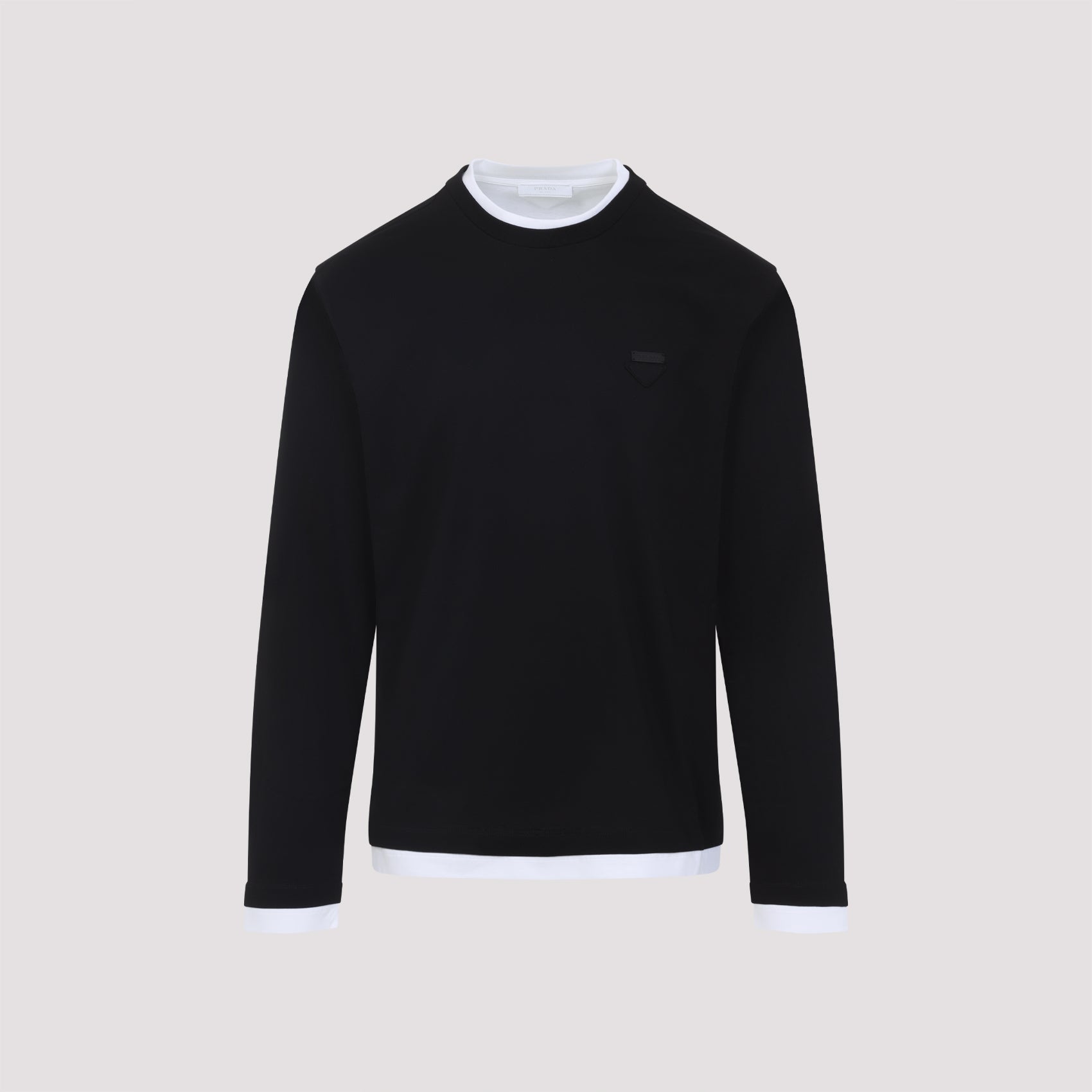 PRADA Long Sleeves Crewneck Sweater for Men