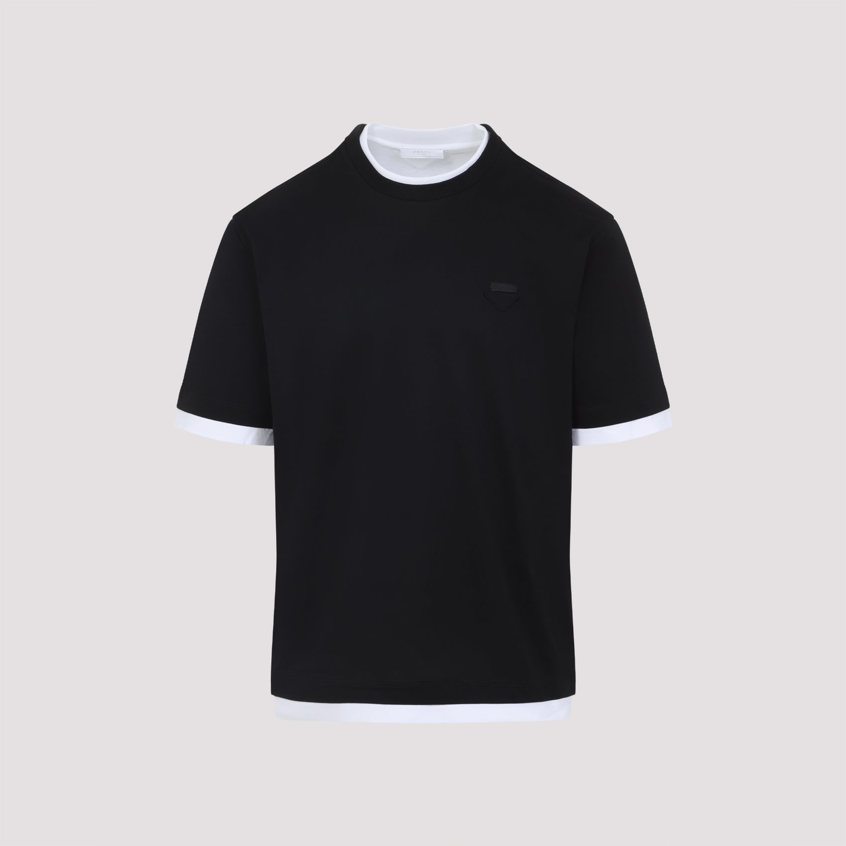 PRADA Short Sleeves Crewneck T-Shirt