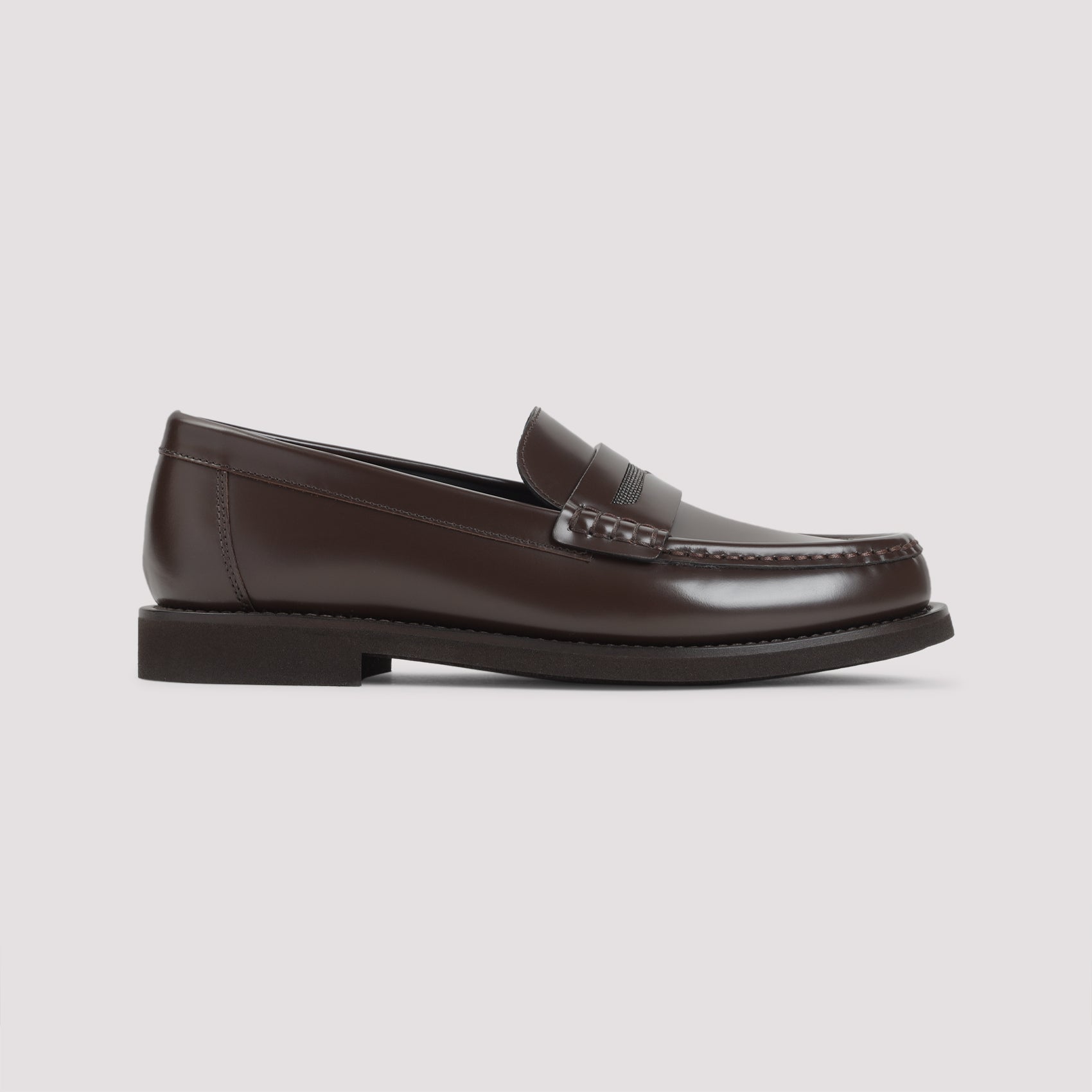 BRUNELLO CUCINELLI Luxury Leather Loafers for Men