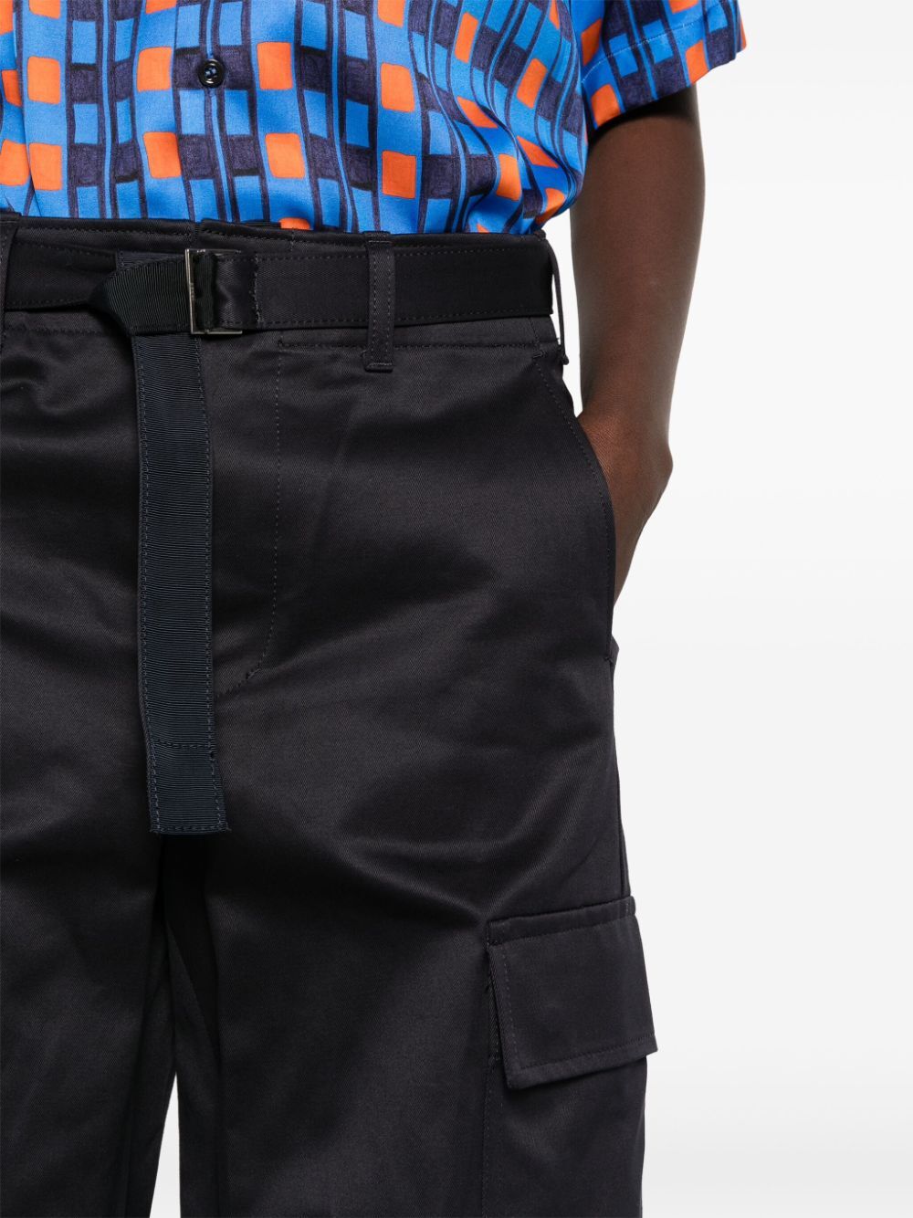 SACAI Cotton Chino Pants for Women - Spring/Summer 2024