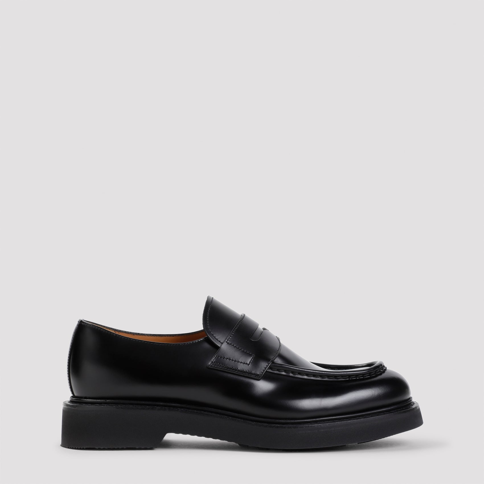 CHURCH`S Classic Leather Lynton Loafers for Men