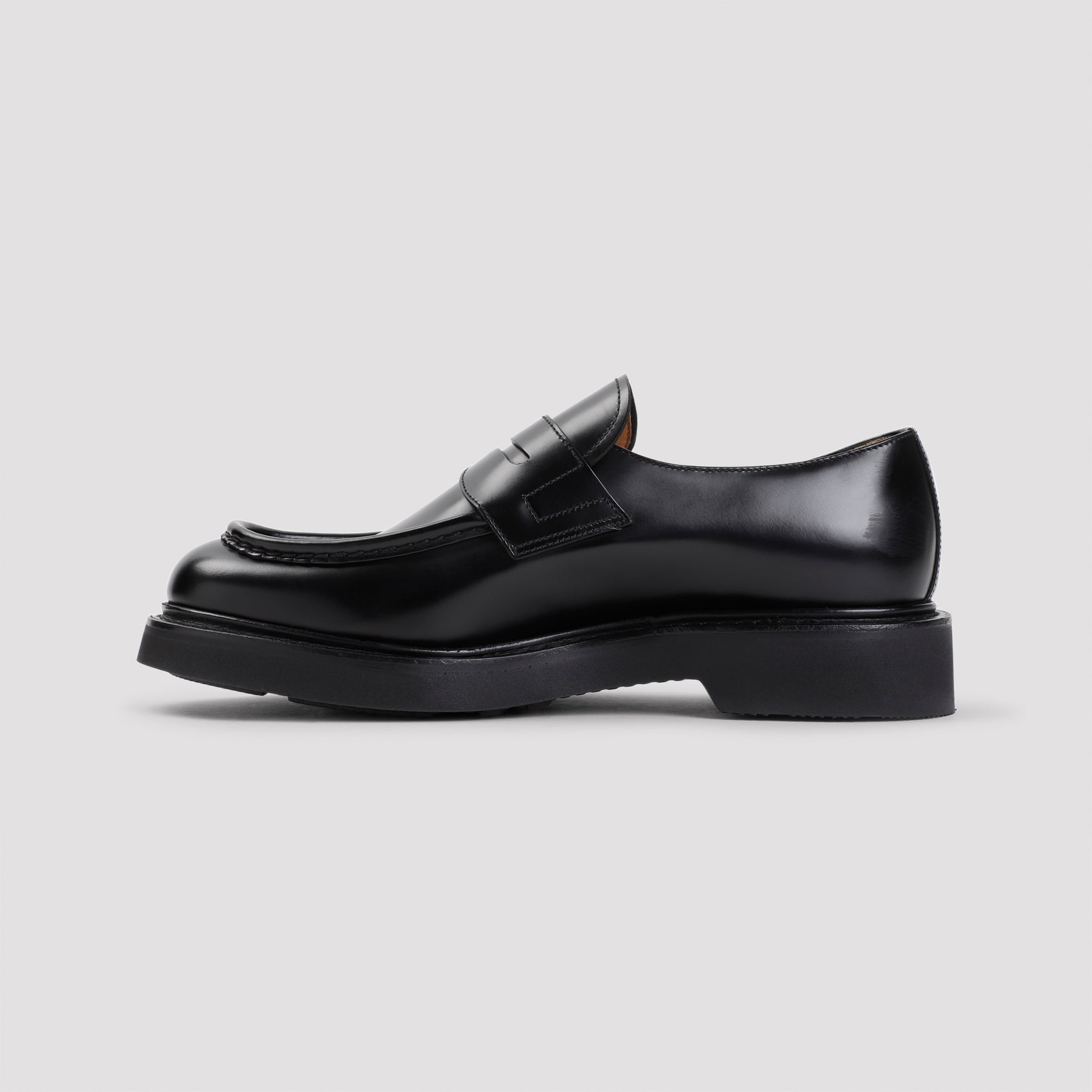 CHURCH`S Classic Leather Lynton Loafers for Men