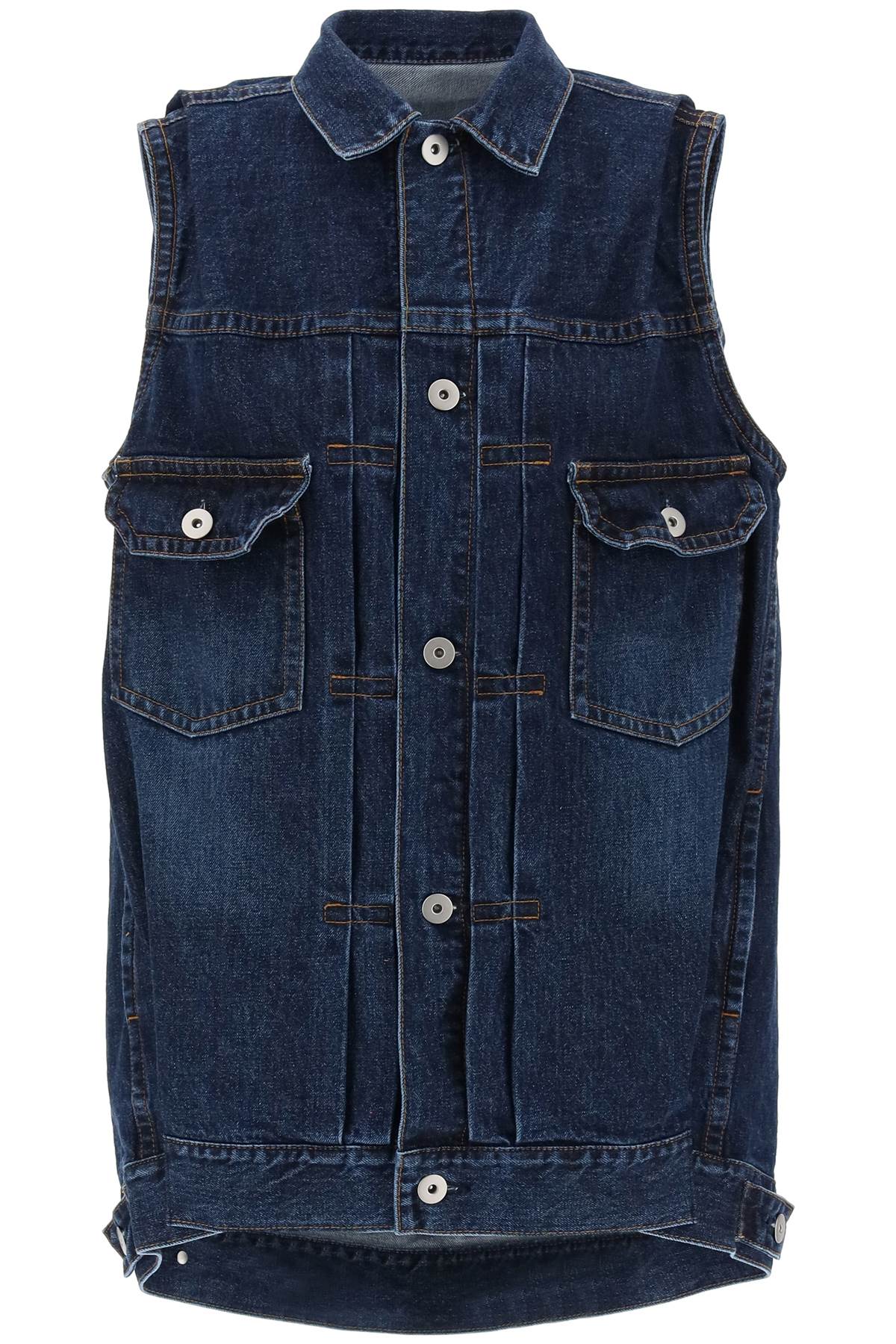 SACAI Denim Vest for Women