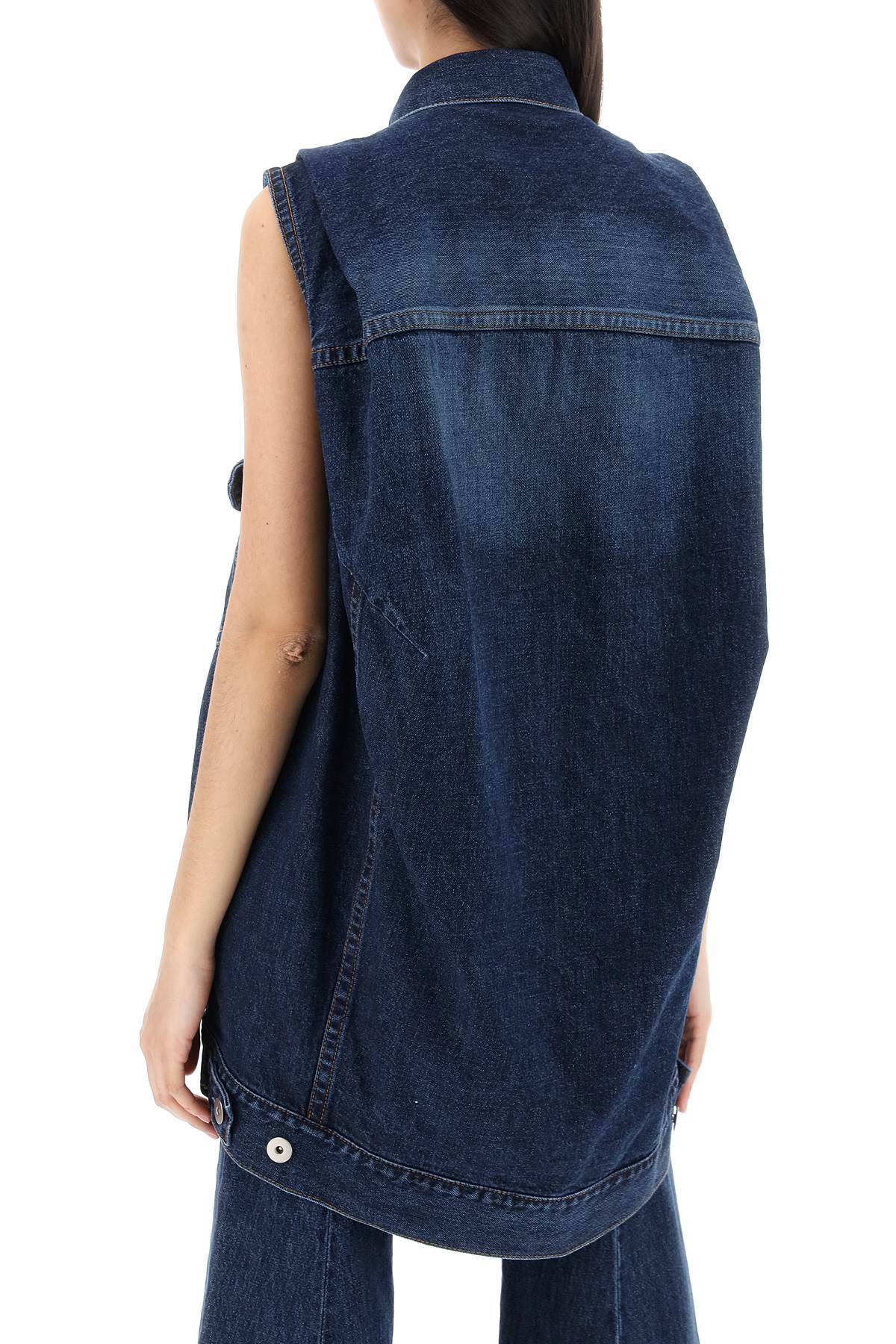 SACAI Denim Vest for Women
