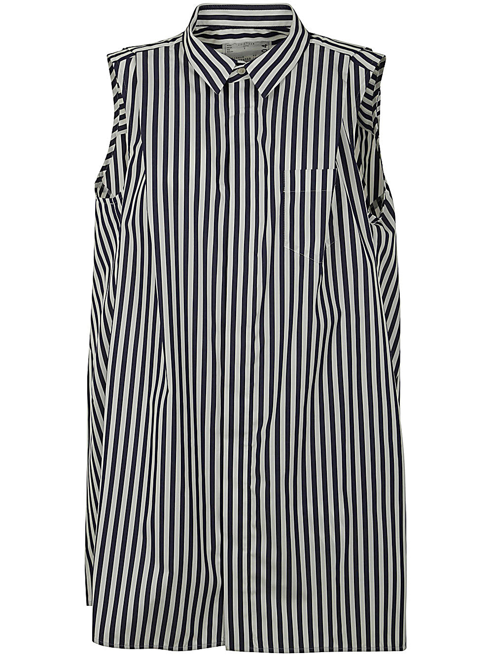 SACAI Essential Cotton Poplin Shirt Dress - Women’s Mini Fit