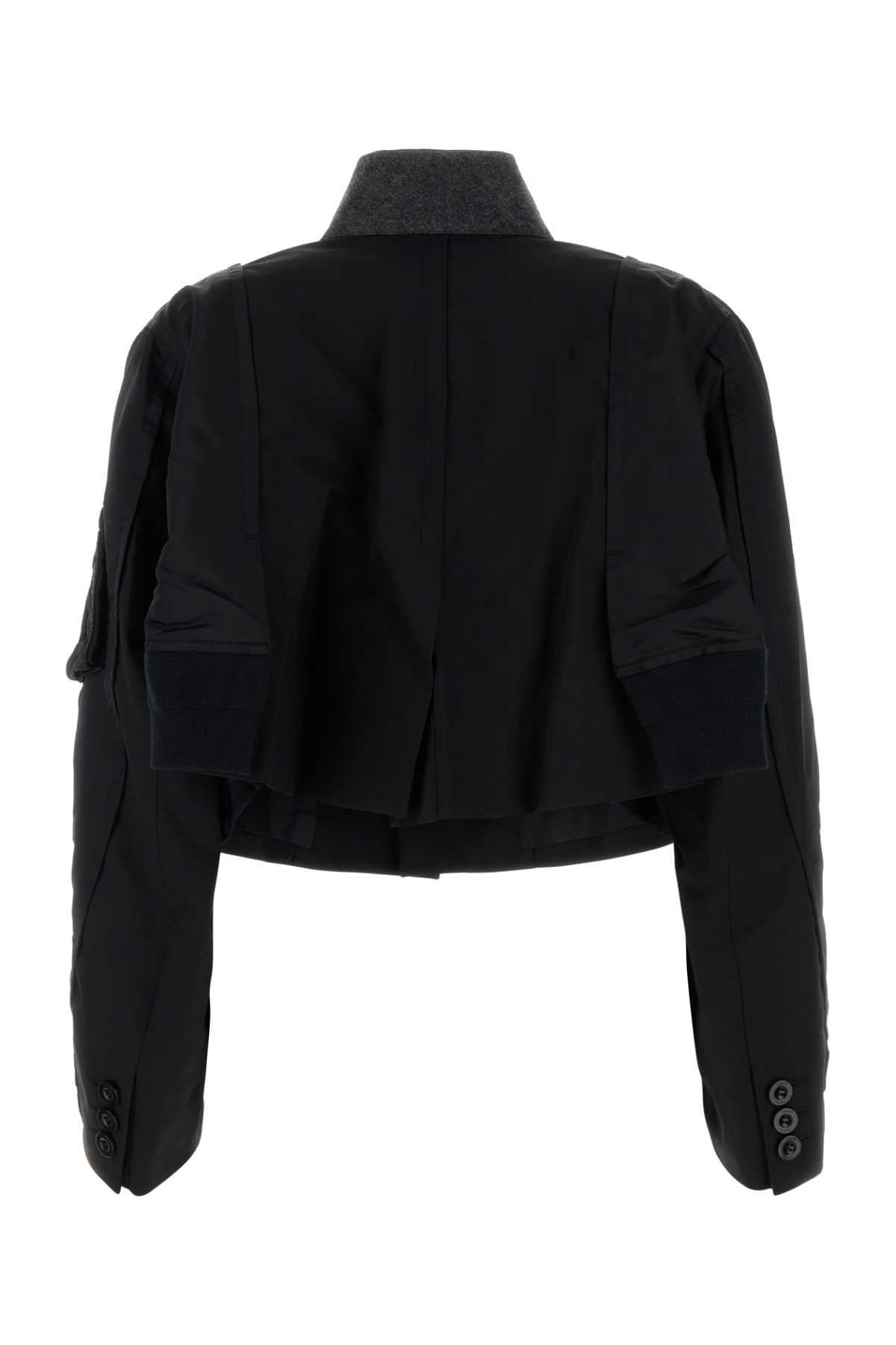 SACAI Tailored Nylon Twill Jacket for Women