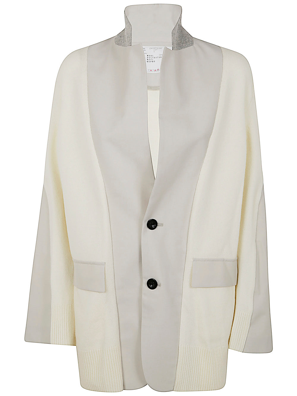 SACAI Modern Suiting Knit Jacket for Women