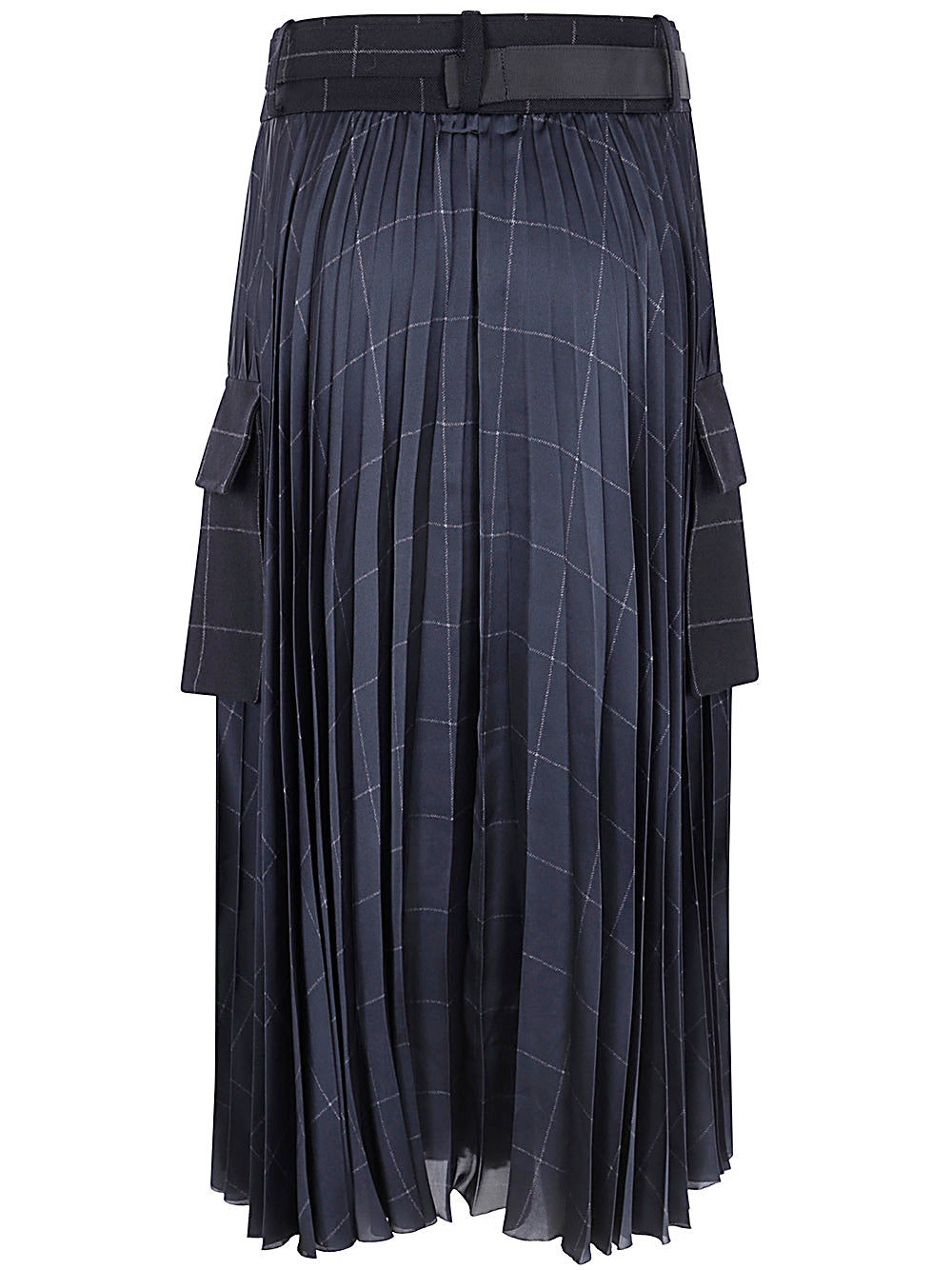 SACAI Windowpane Mini Skirt for Women