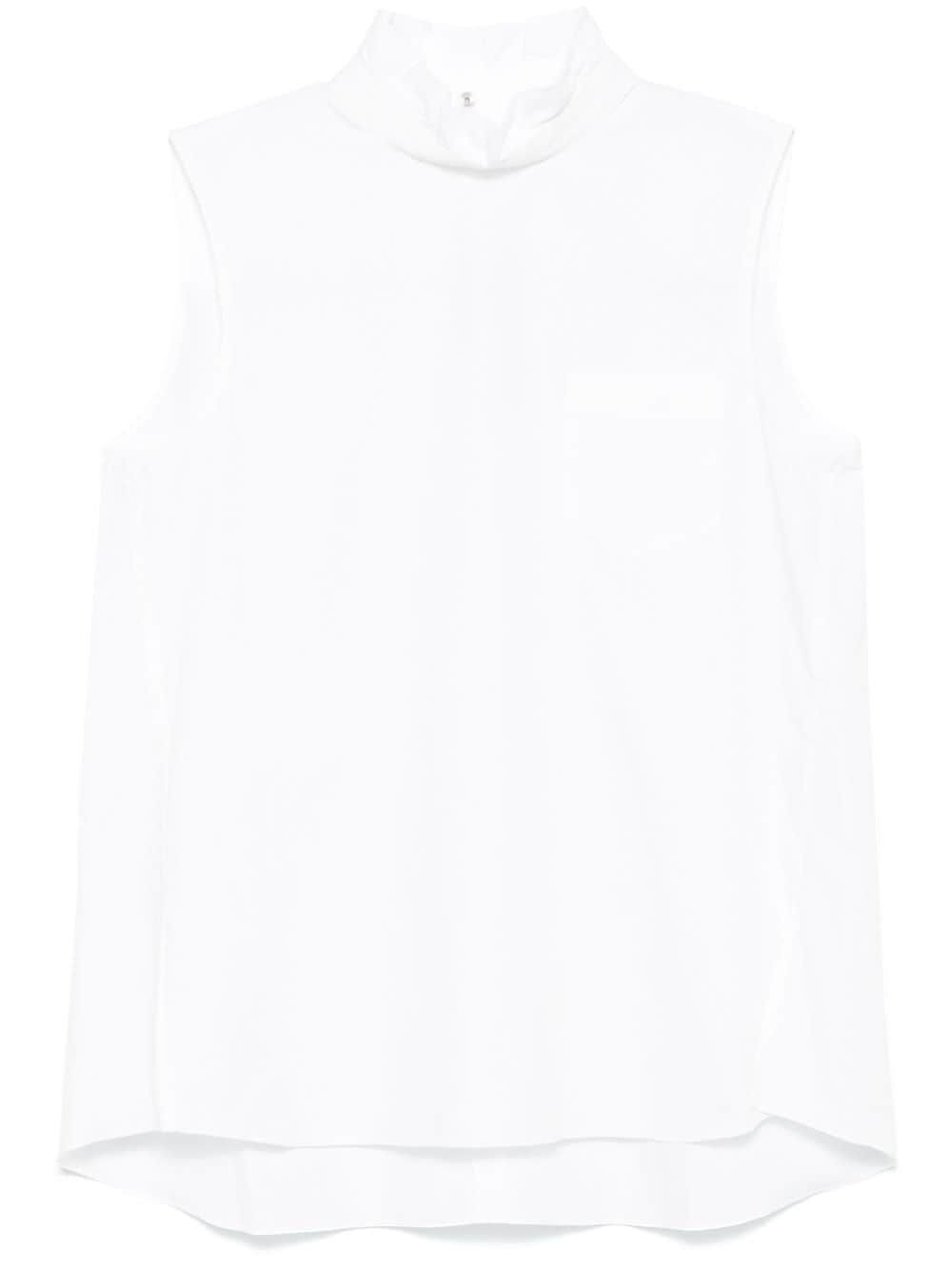 SACAI Cotton Poplin Pullover for Women