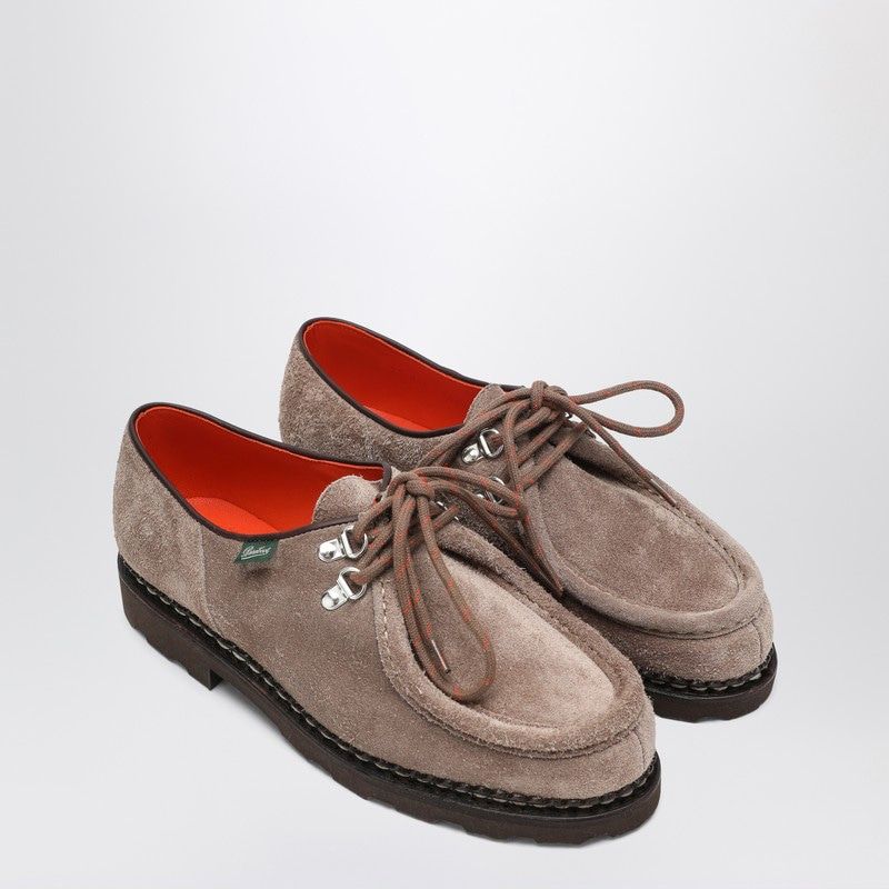 PARABOOT Suede Lace-Up Shoes for Men - Alpine Style