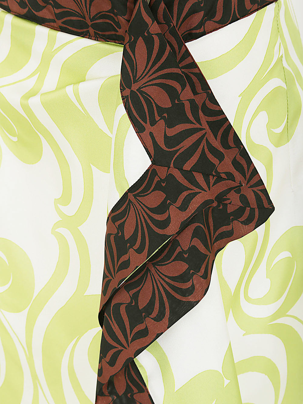 DRIES VAN NOTEN Silk Mini Skirt