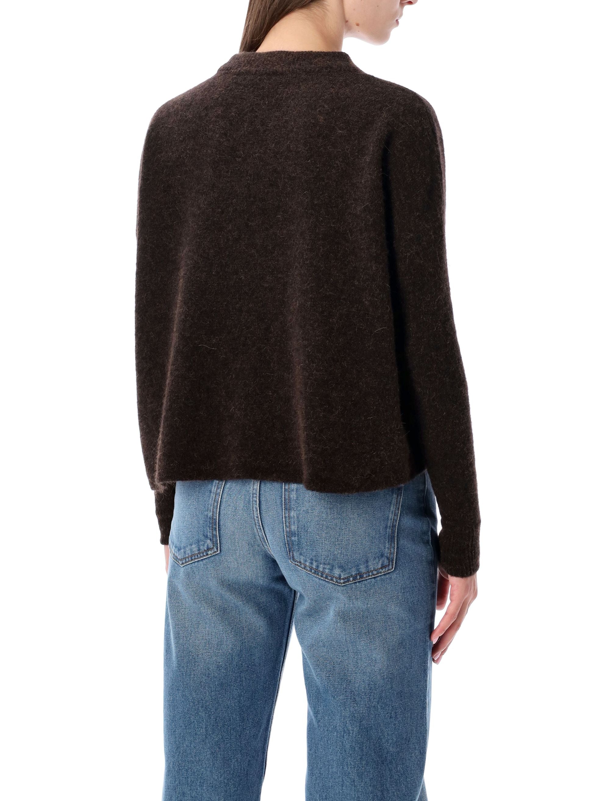 SESSUN Relaxed Fit Wool Knit Sweater - Size S