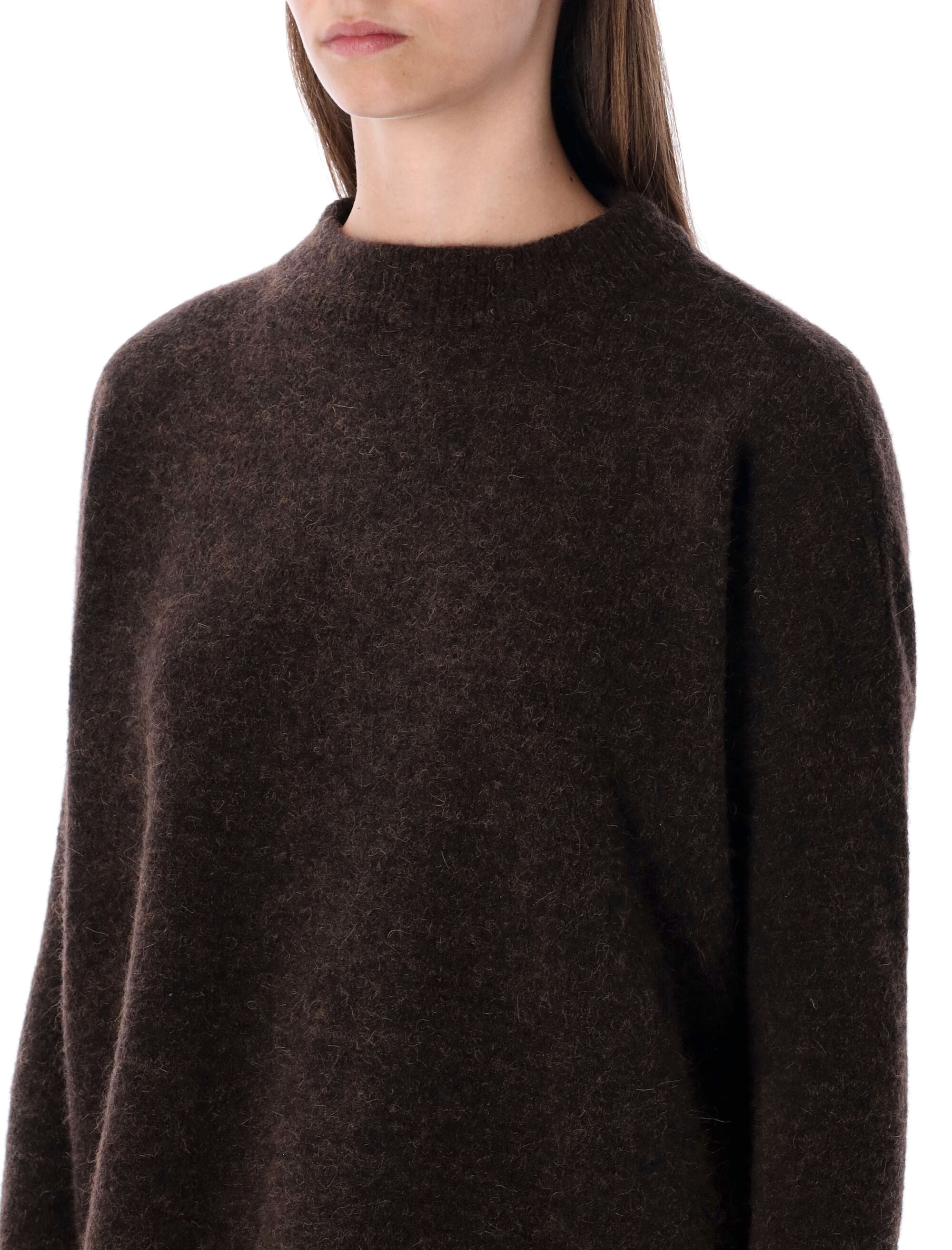 SESSUN Relaxed Fit Wool Knit Sweater - Size S