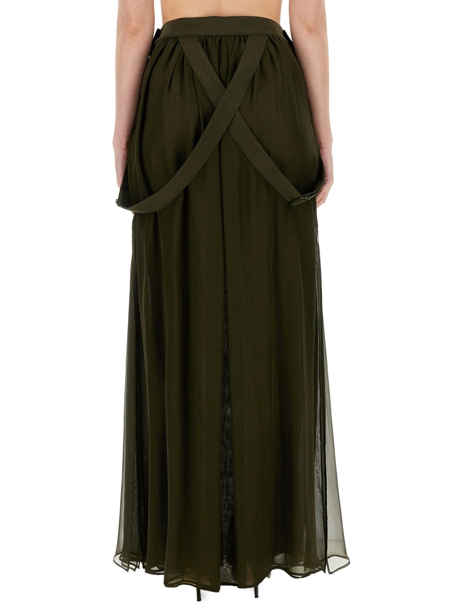 MAX MARA Elegant Silk Mini Skirt Size 40