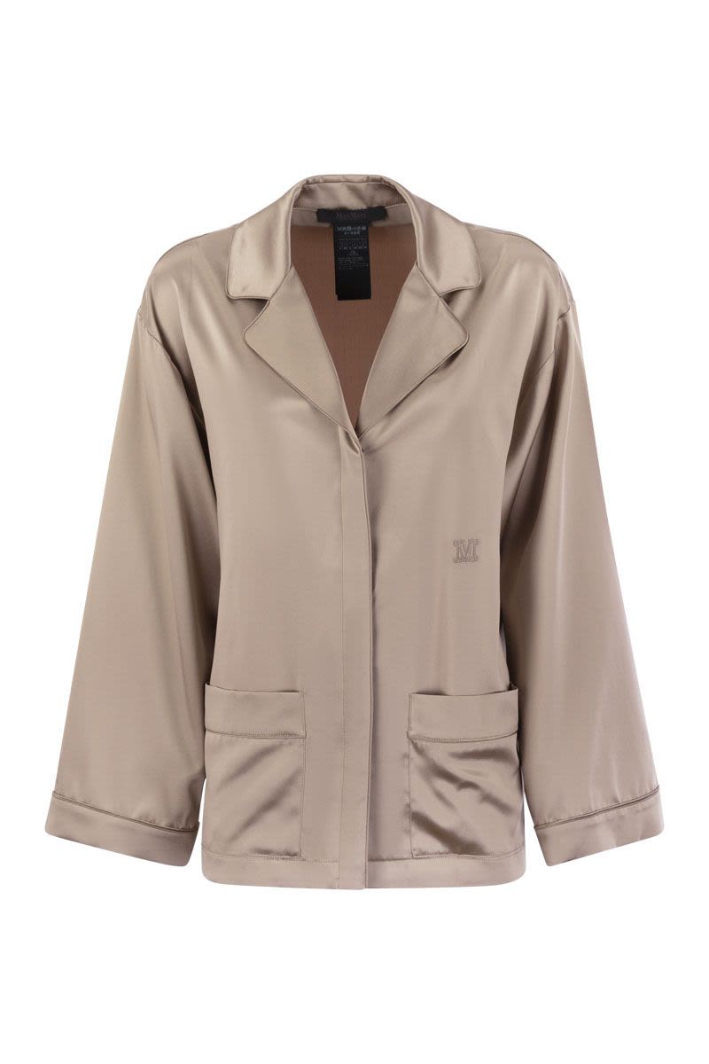 MAX MARA PIANOFORTE Satin Vasaio Shirt