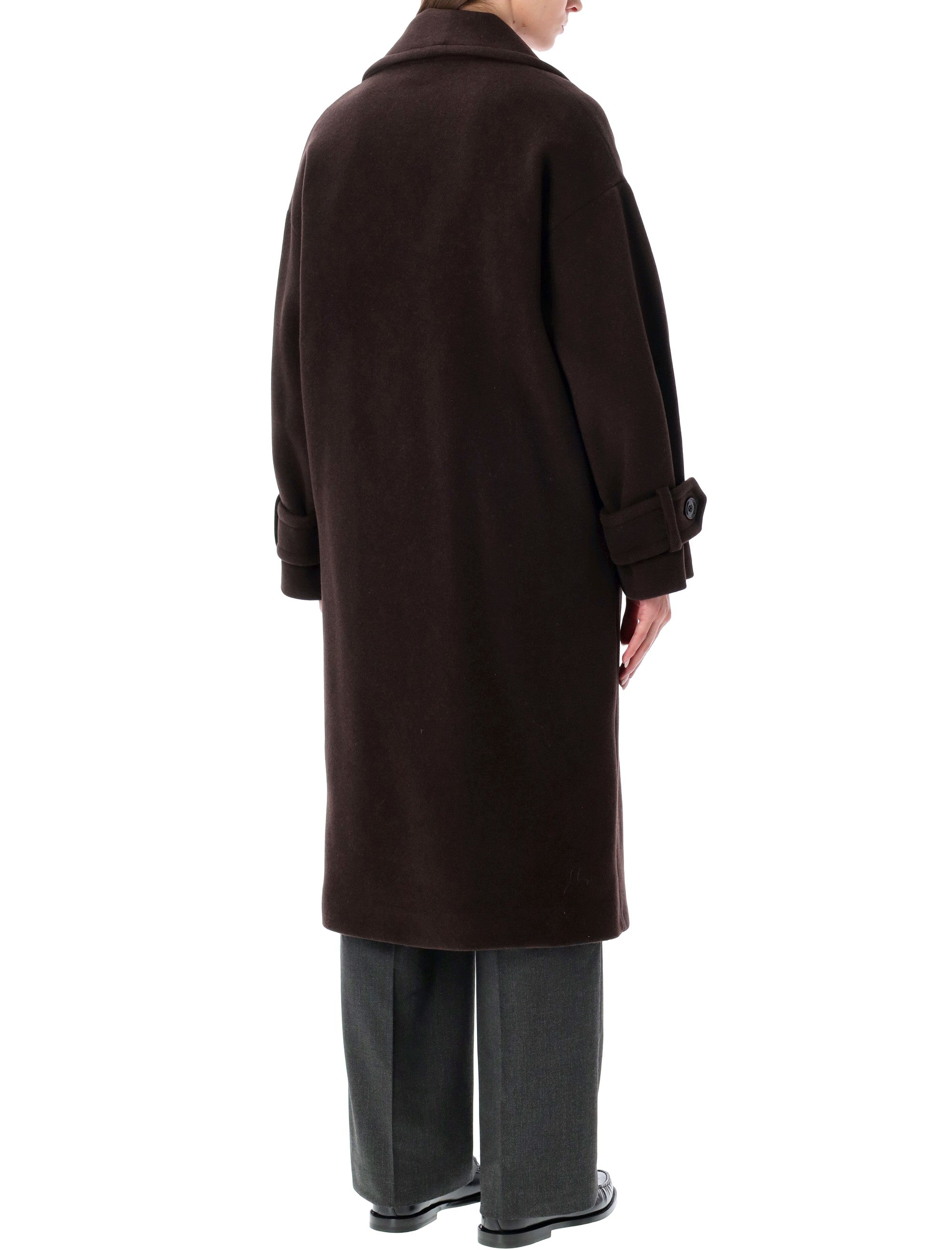 SESSUN Timeless Wool Double-Breasted Jacket - Size S