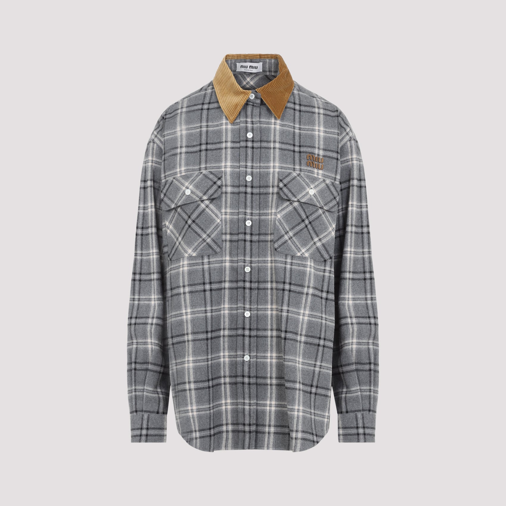 MIU MIU Stylish Cotton Shirt for Men