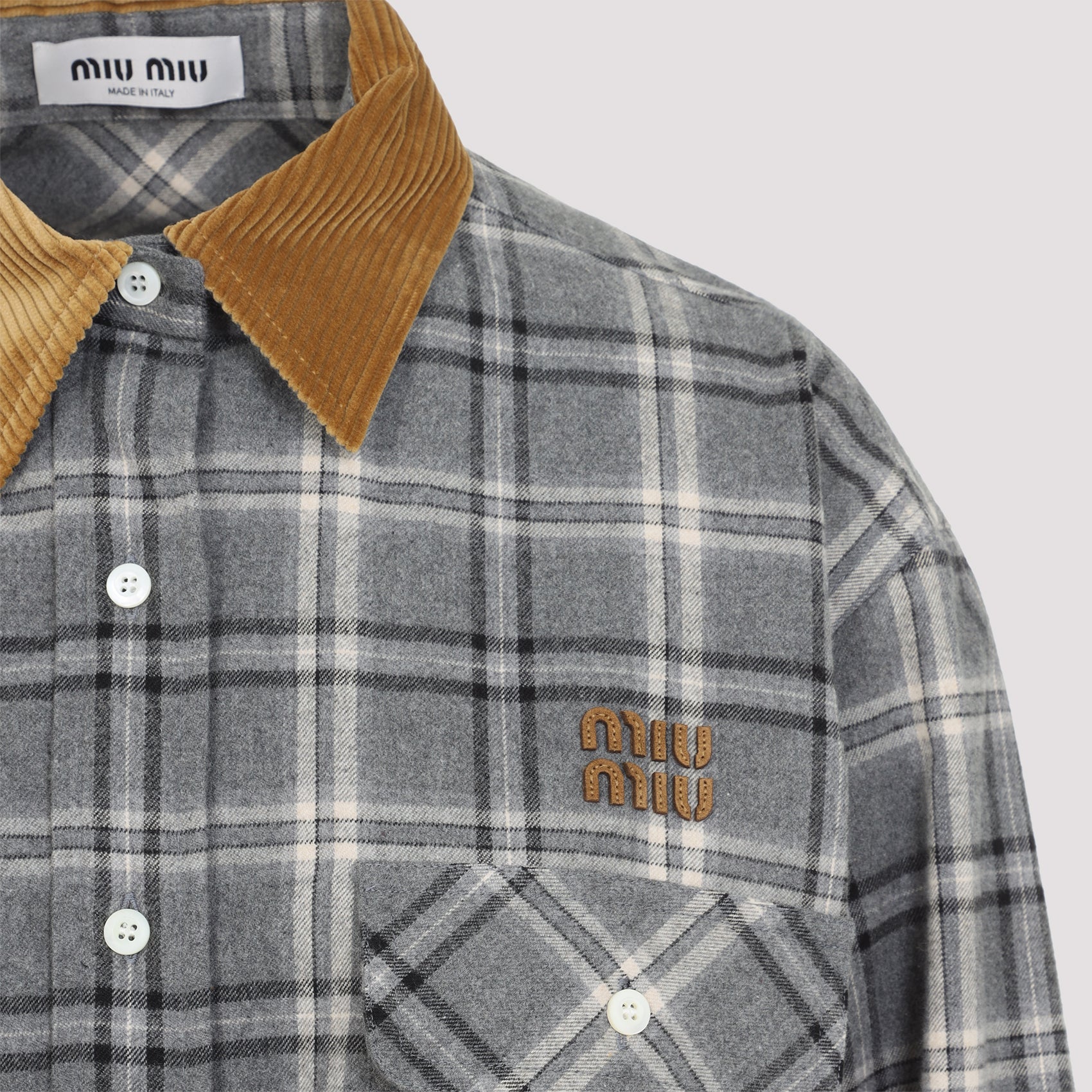 MIU MIU Stylish Cotton Shirt for Men