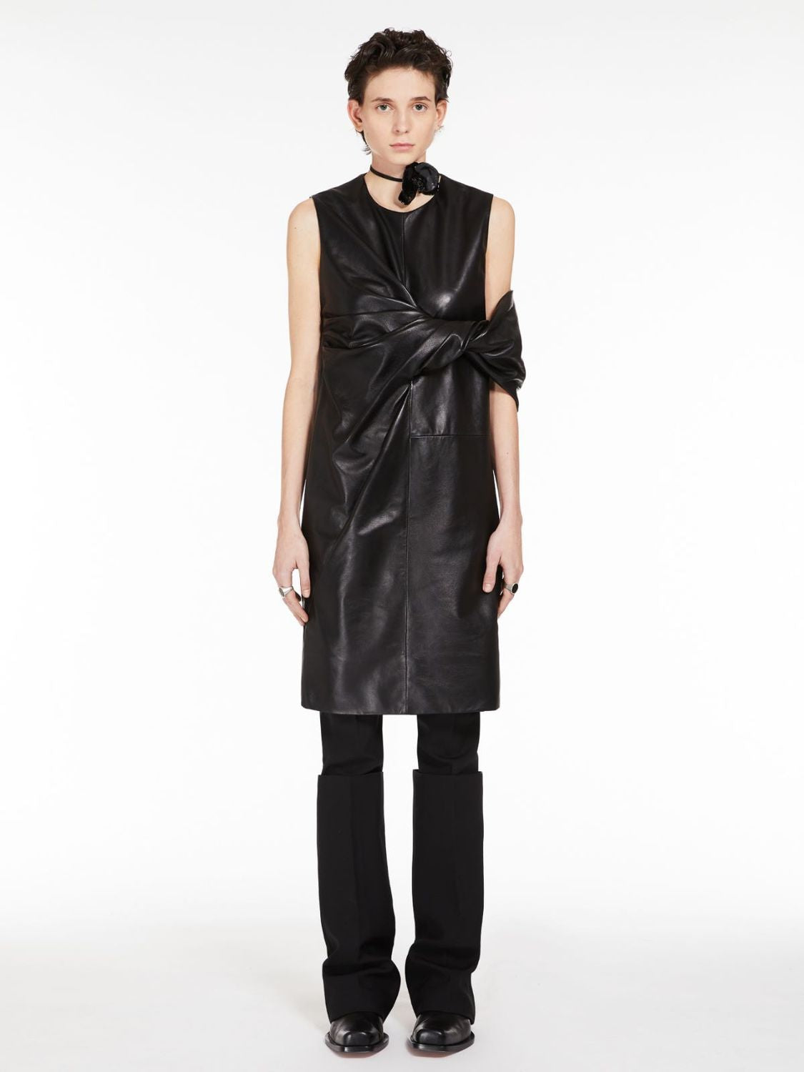 MAX MARA SPORTMAX Chic Cotton Popeline Dress for Women