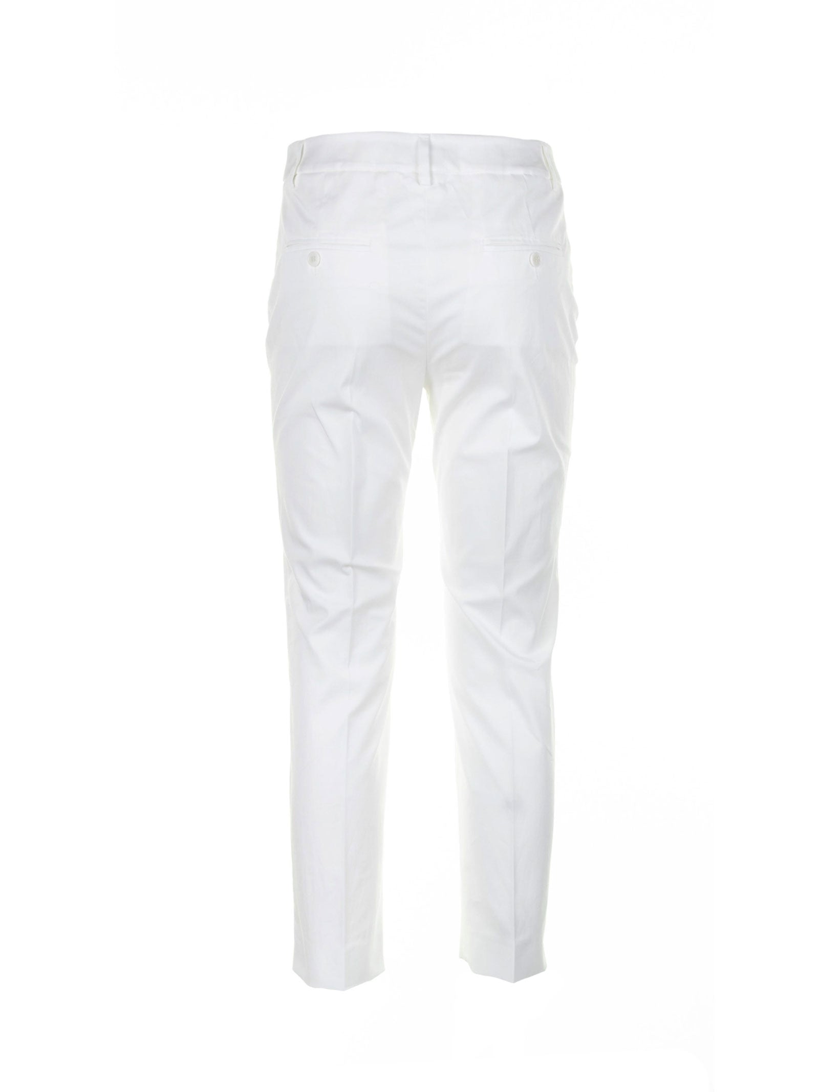 WEEKEND MAX MARA Chic Cotton Trousers for Effortless Style