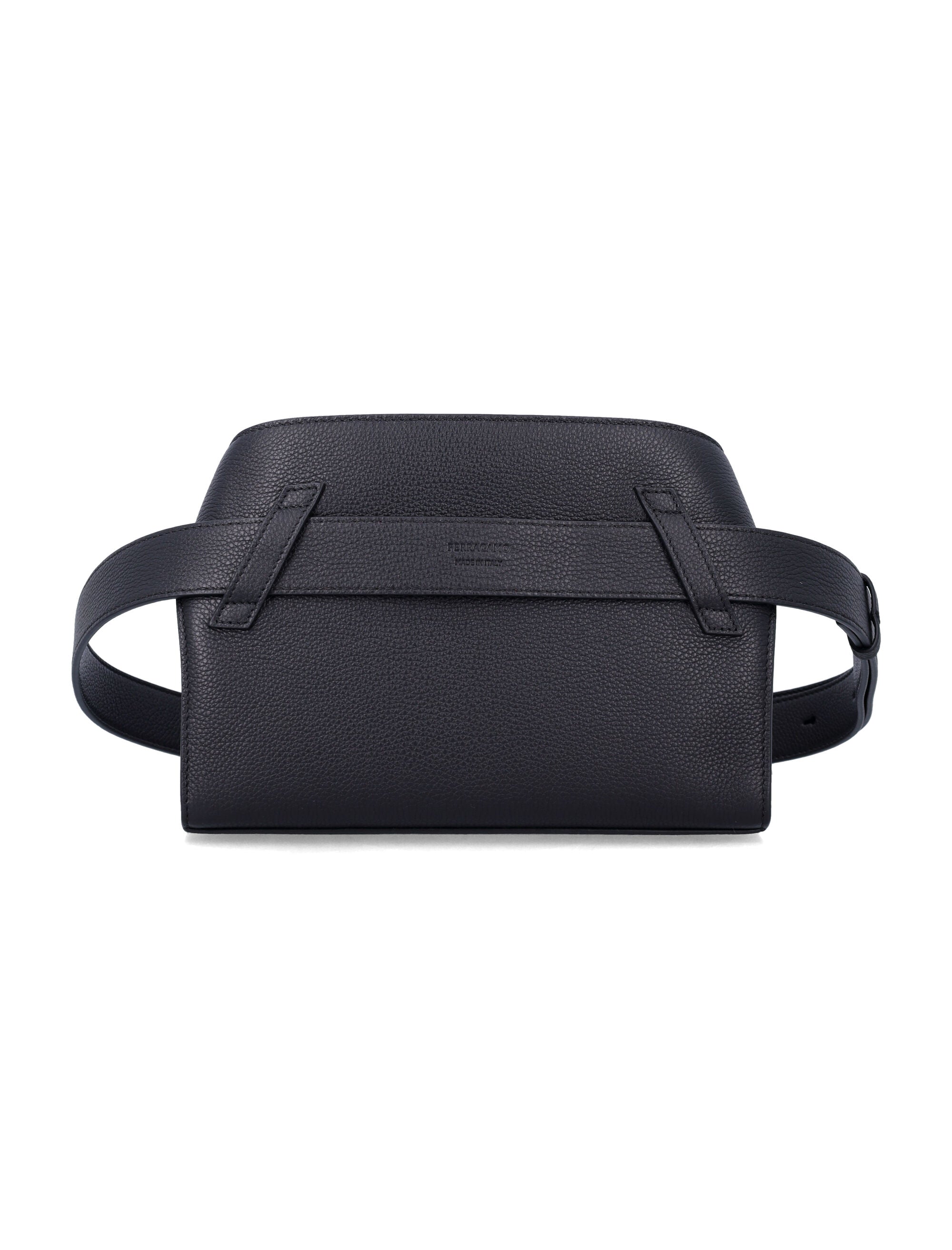 Ferragamo Mini Hug Leather Belt Handbag - FW25