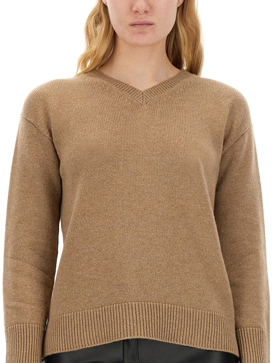 S MAX MARA V Neck Sweater - Regular Fit