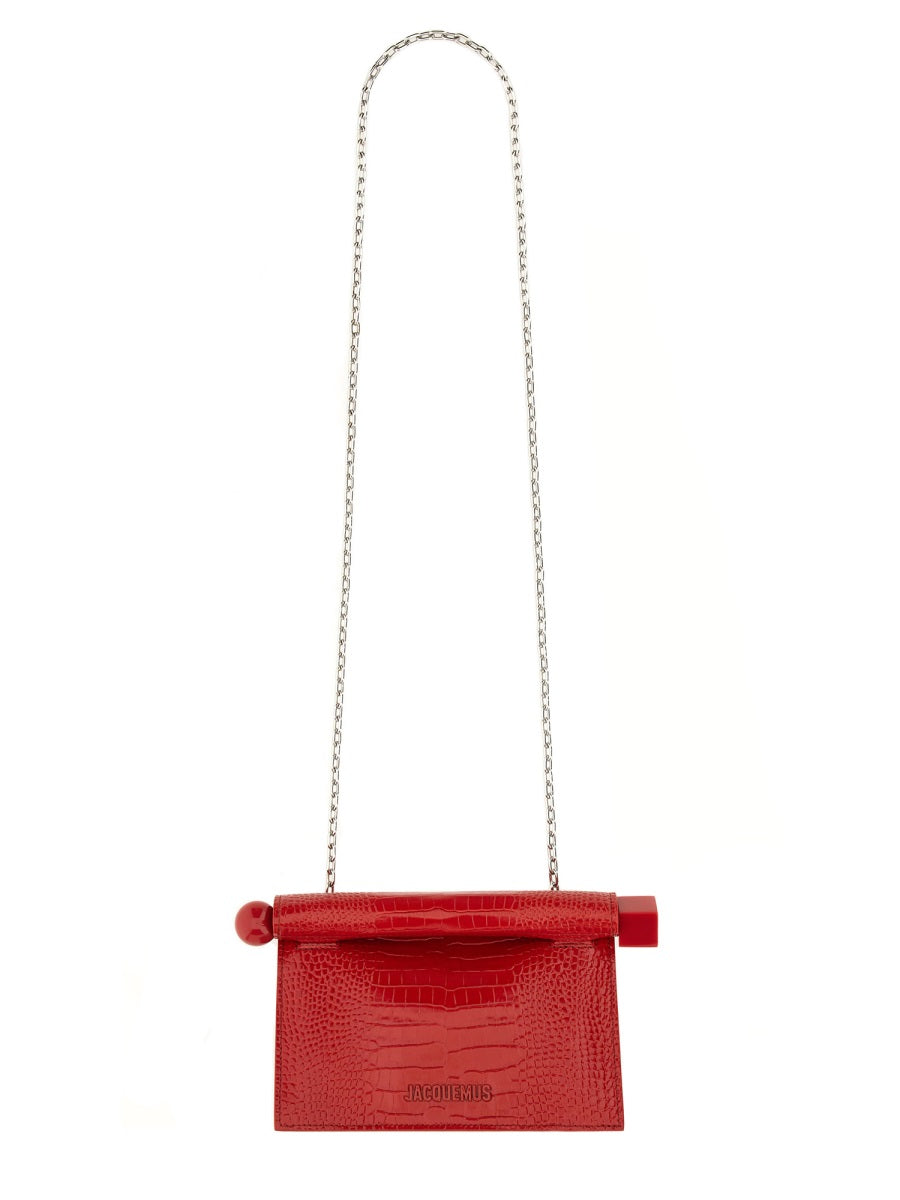 JACQUEMUS Mini Folded Clutch Handbag
