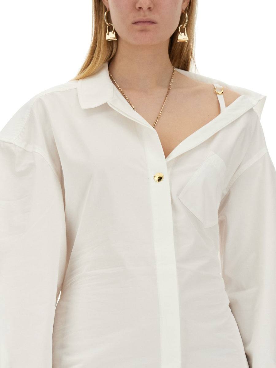 JACQUEMUS Slim Fit Mini Dress (Size 36)