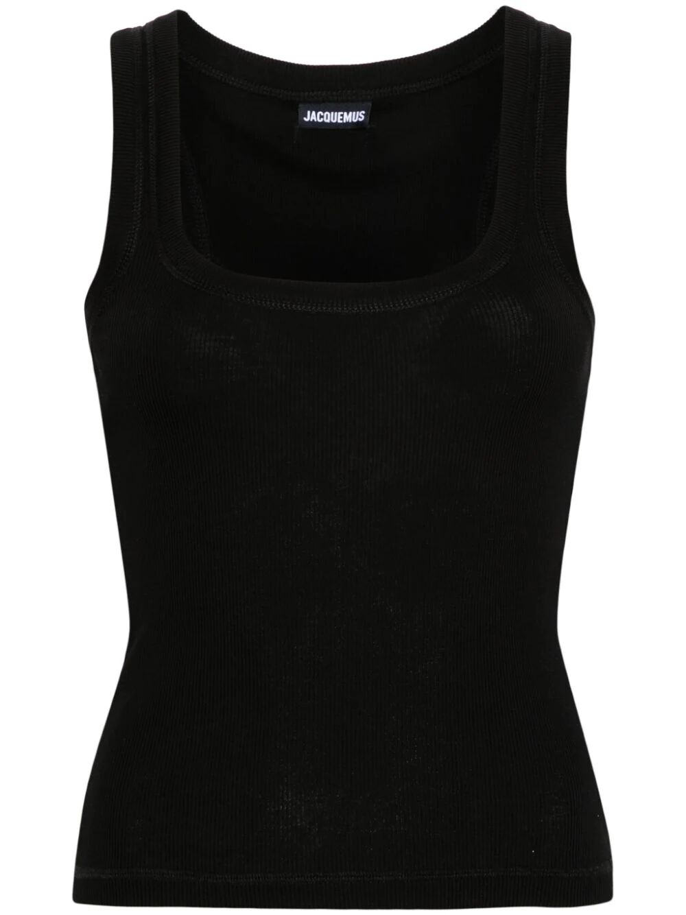JACQUEMUS Gros Grain Mini Tank Top