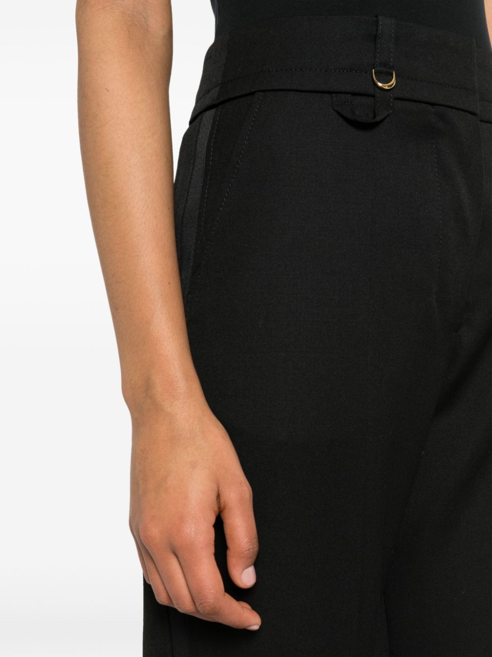 JACQUEMUS High Waist D-Ring Pants