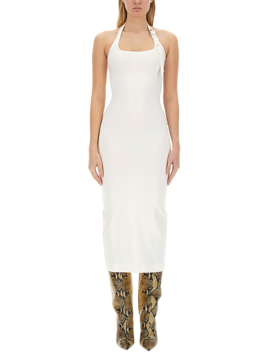THE ATTICO Elegant Midi Dress for Women - Size 40 IT