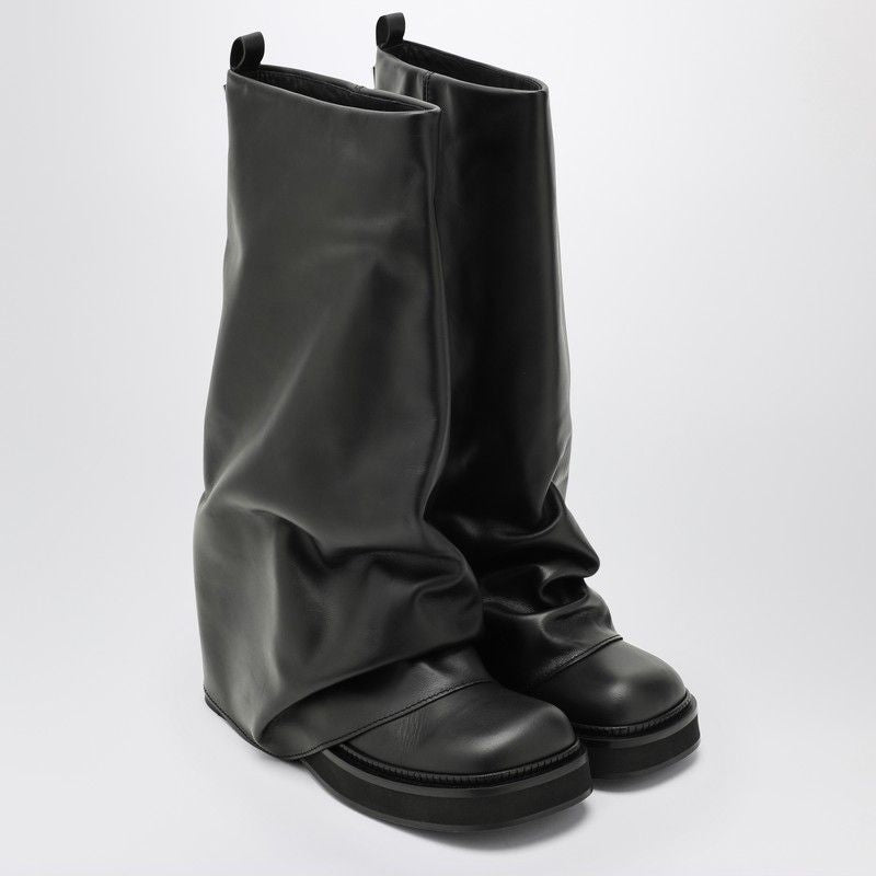 THE ATTICO Combat Robin Leather Boot - Women's