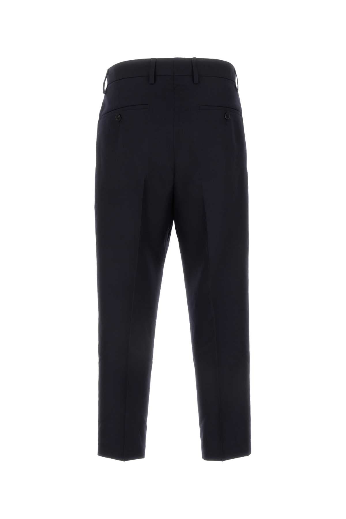 DRIES VAN NOTEN Men's Wool Pellow Pants - Fall/Winter 2025