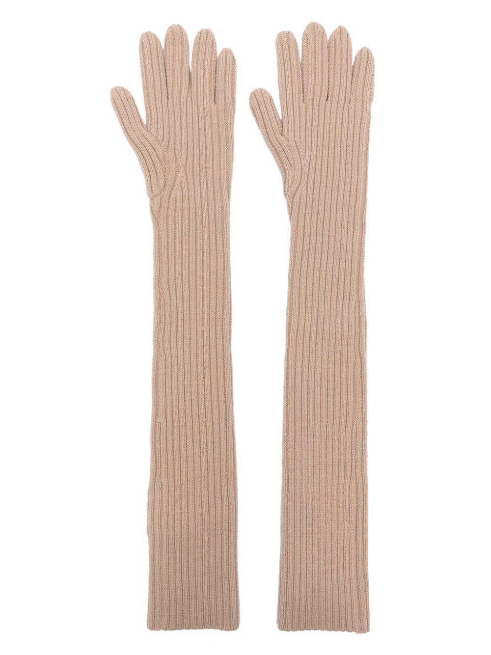 DRIES VAN NOTEN Luxurious 100% Virgin Wool Gloves for Men
