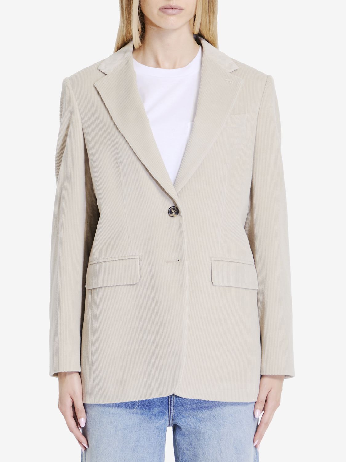 MAX MARA Single-Breasted Jacket - Regular Fit
