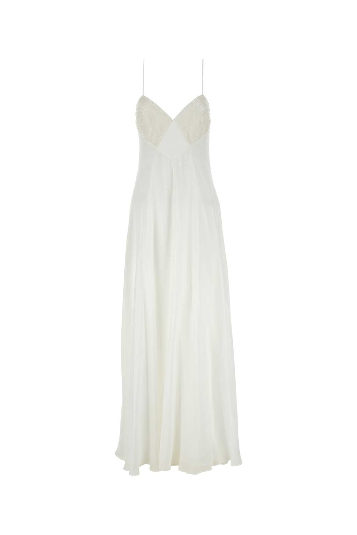 MAX MARA Georgette Long Dress