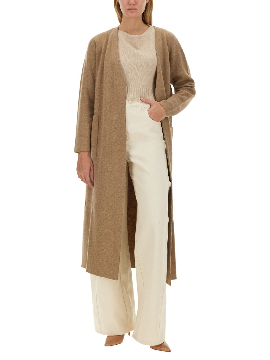 MAX MARA Elegant Wool and Cashmere T-Shirt - Size S