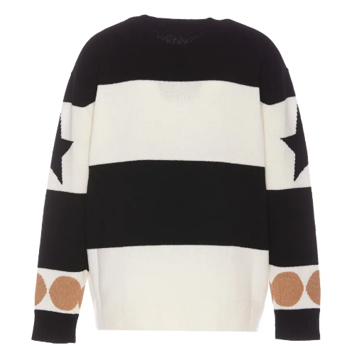 MAX MARA Wool Cashmere Blend Crew Neck Sweater - Multi