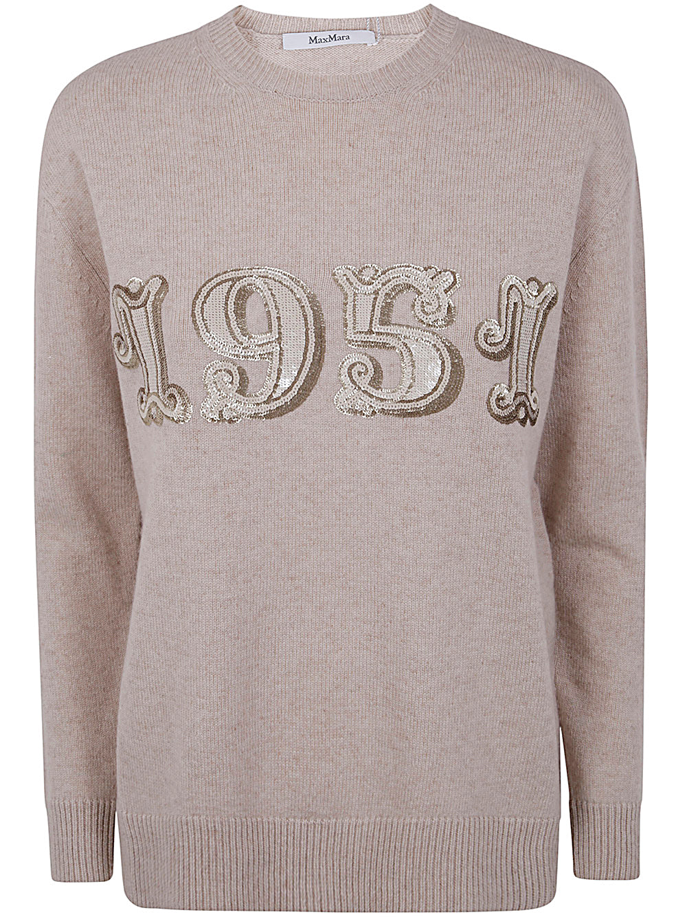 MAX MARA Wool Blend Plata Sweater