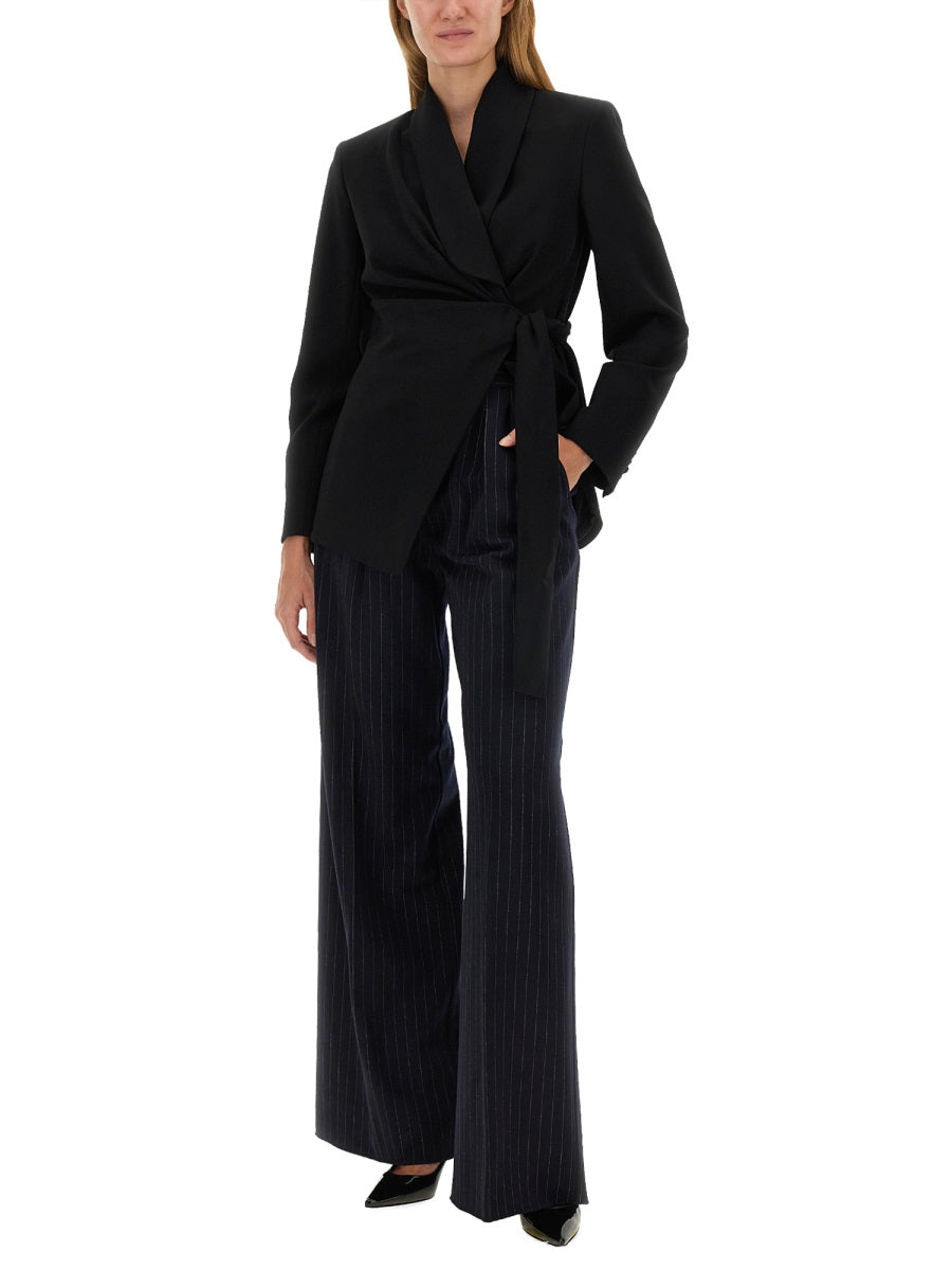 MAX MARA Elegant Virgin Wool Pants - Size 40